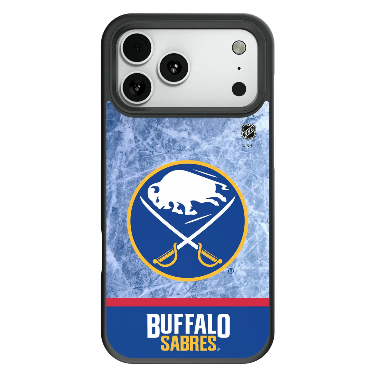 Buffalo Sabres Ice Wordmark Bump Phone Case 13