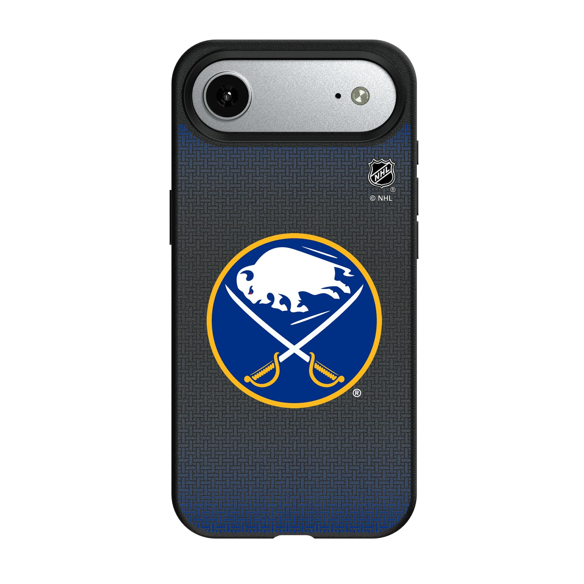 Buffalo Sabres Linen MagSafe Compatible Phone Case for Apple iPhone 8