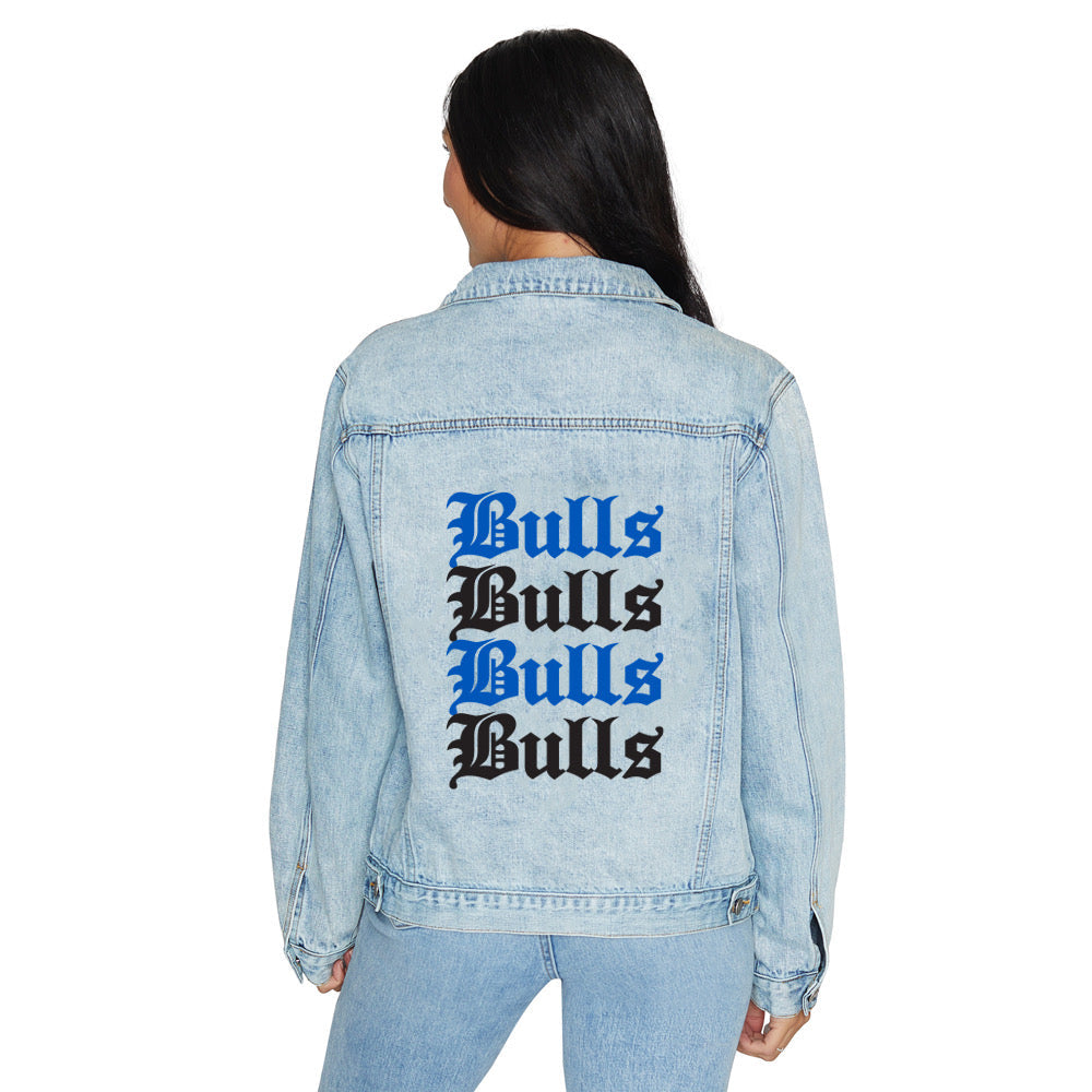 Buffalo Bulls Gothic Denim Jacket | lojobands