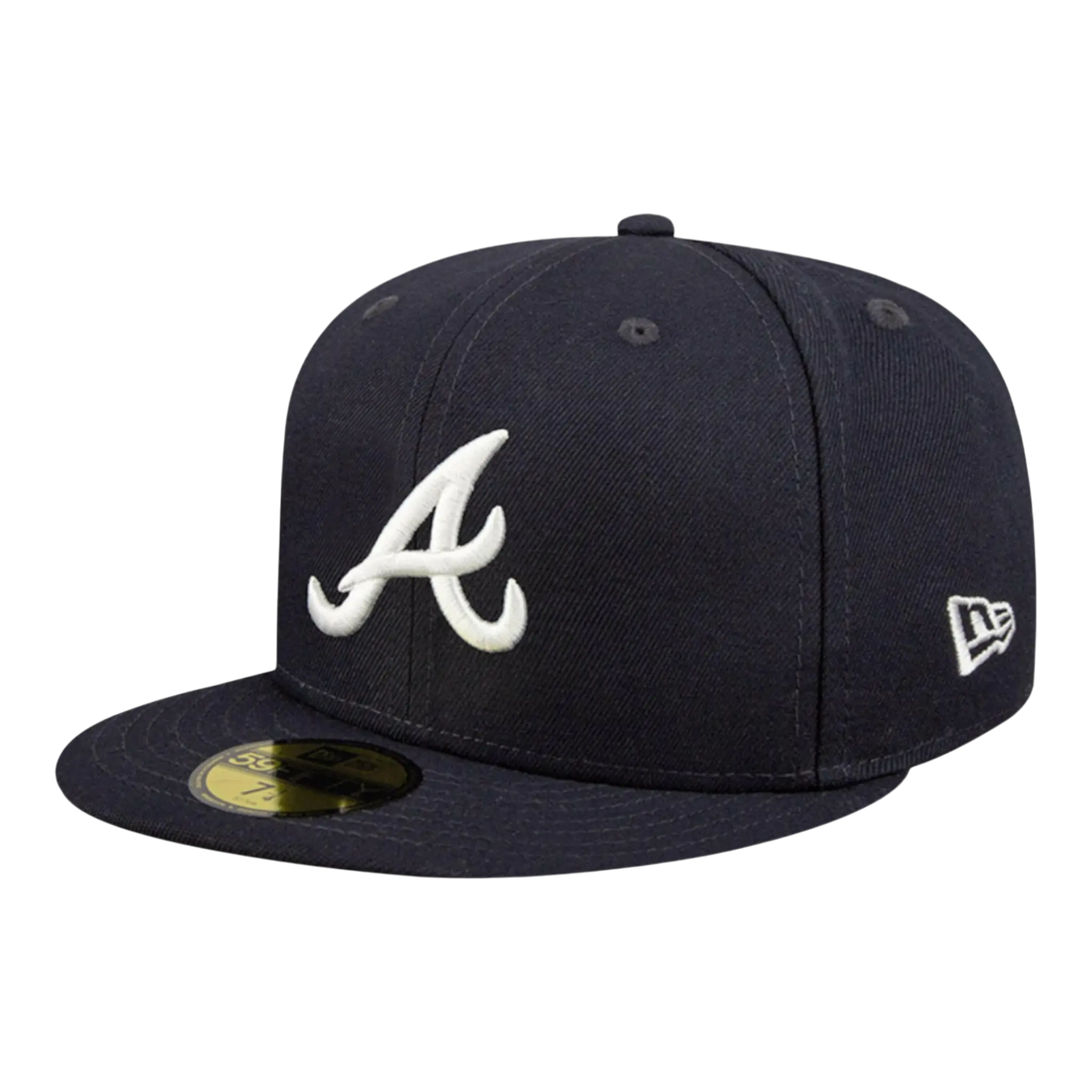 New Era Atlanta Braves Stateview 59FIFTY Men Fitted Hat Navy 2