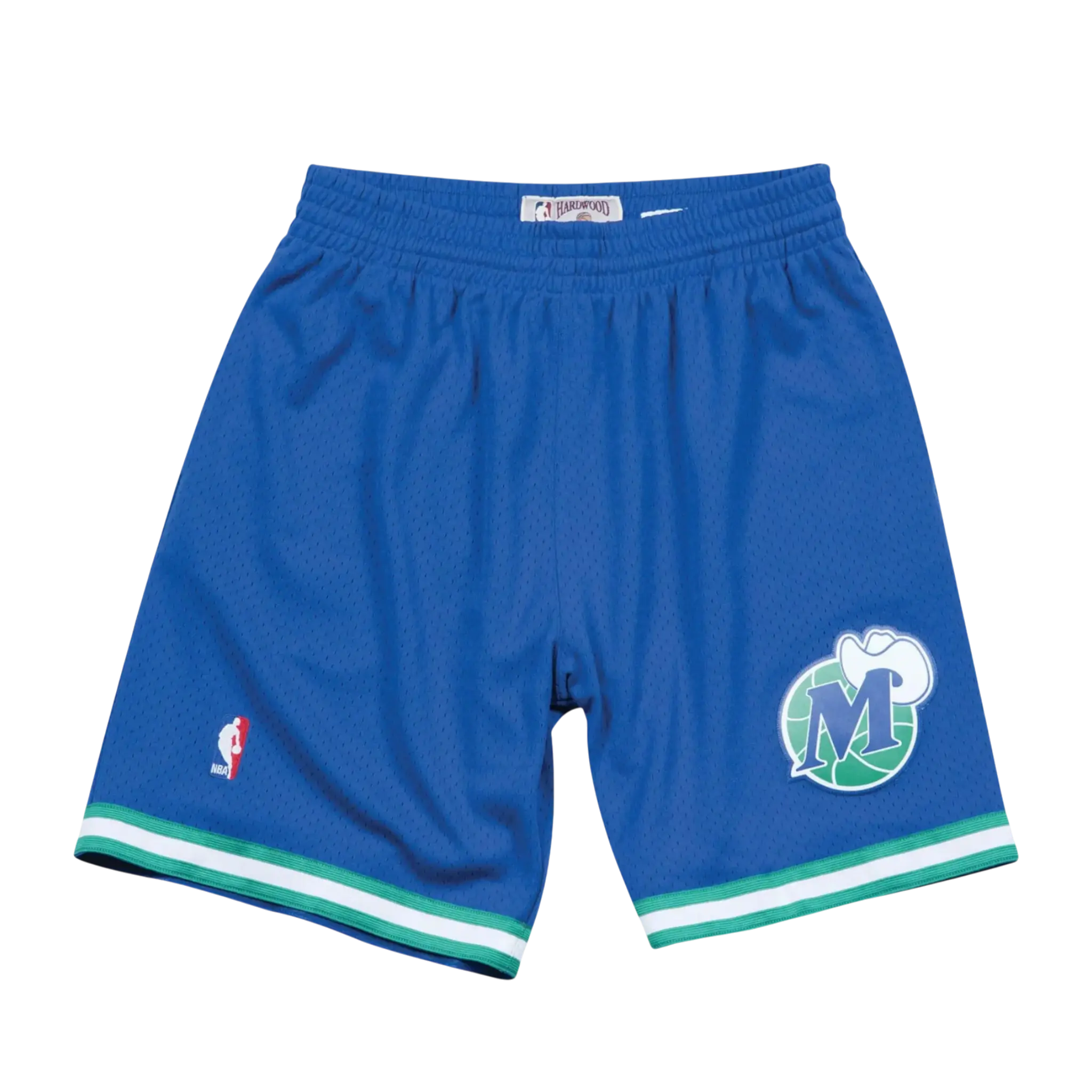 Mitchell & Ness NBA Swingman Dallas Mavericks Road 1998-99 Men Shorts Royal/Green 1