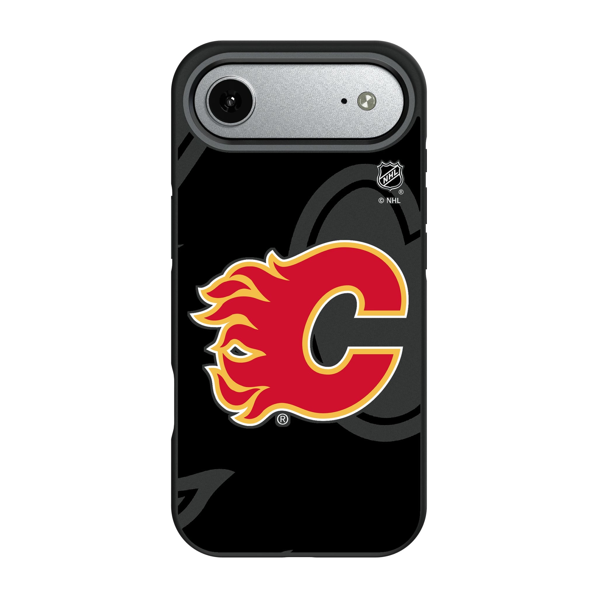 Calgary Flames Monocolor Tilt Bump Phone Case 9