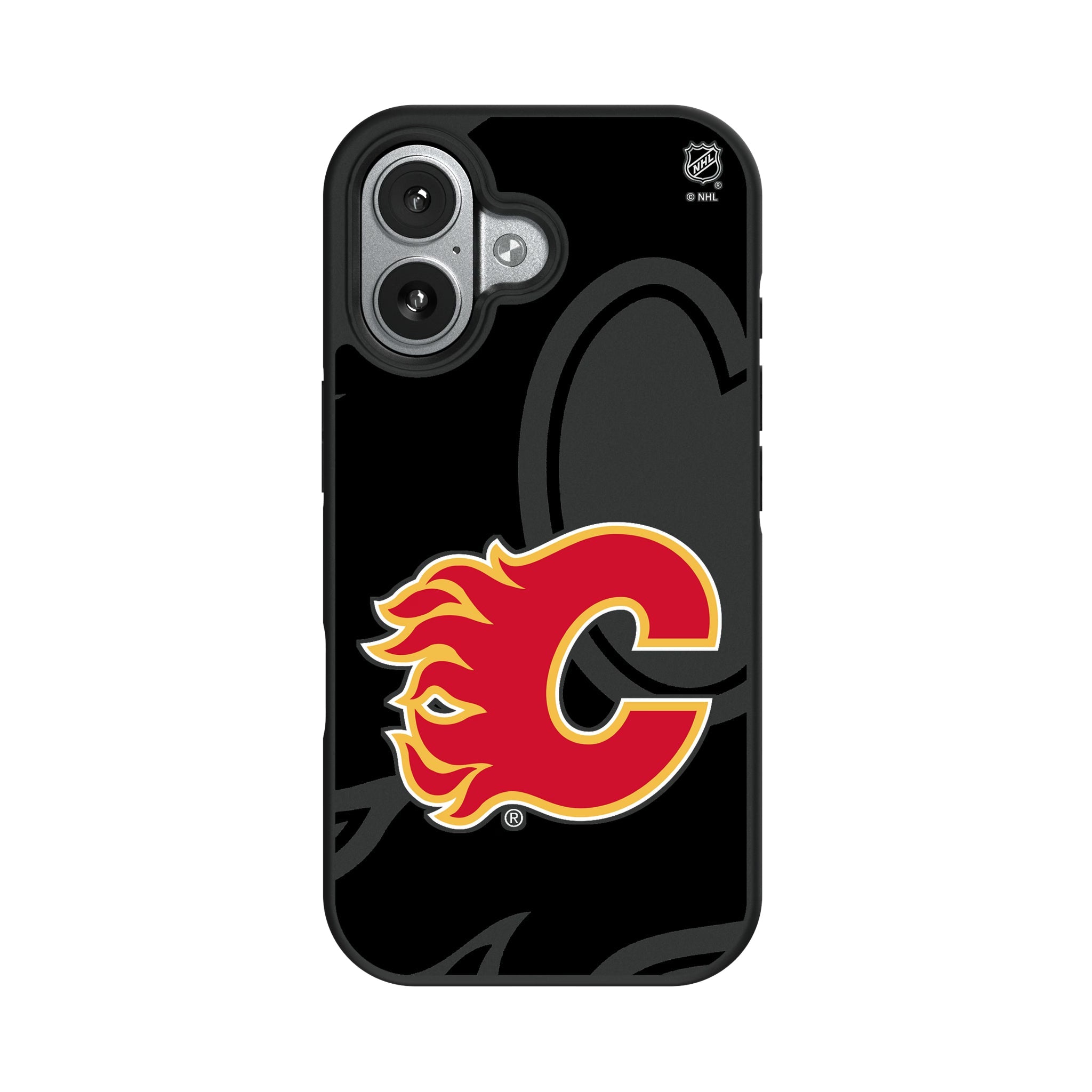 Calgary Flames Monocolor Tilt Bump Phone Case 8