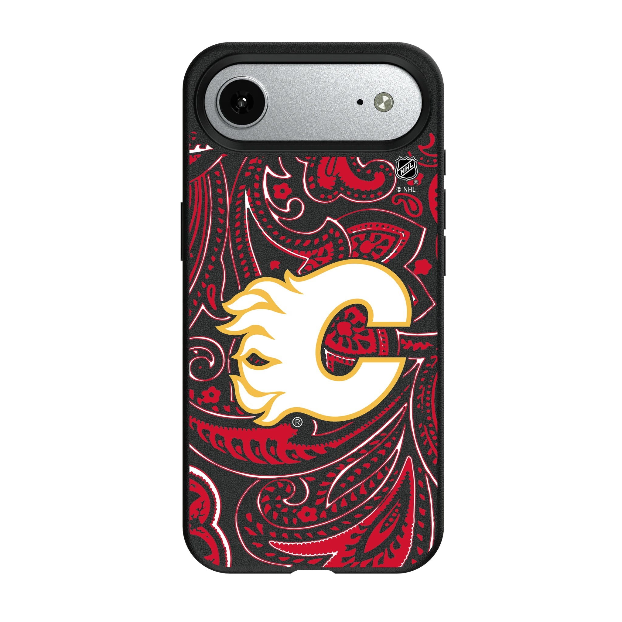 Calgary Flames Paisley MagSafe Compatible Phone Case for Apple iPhone 7