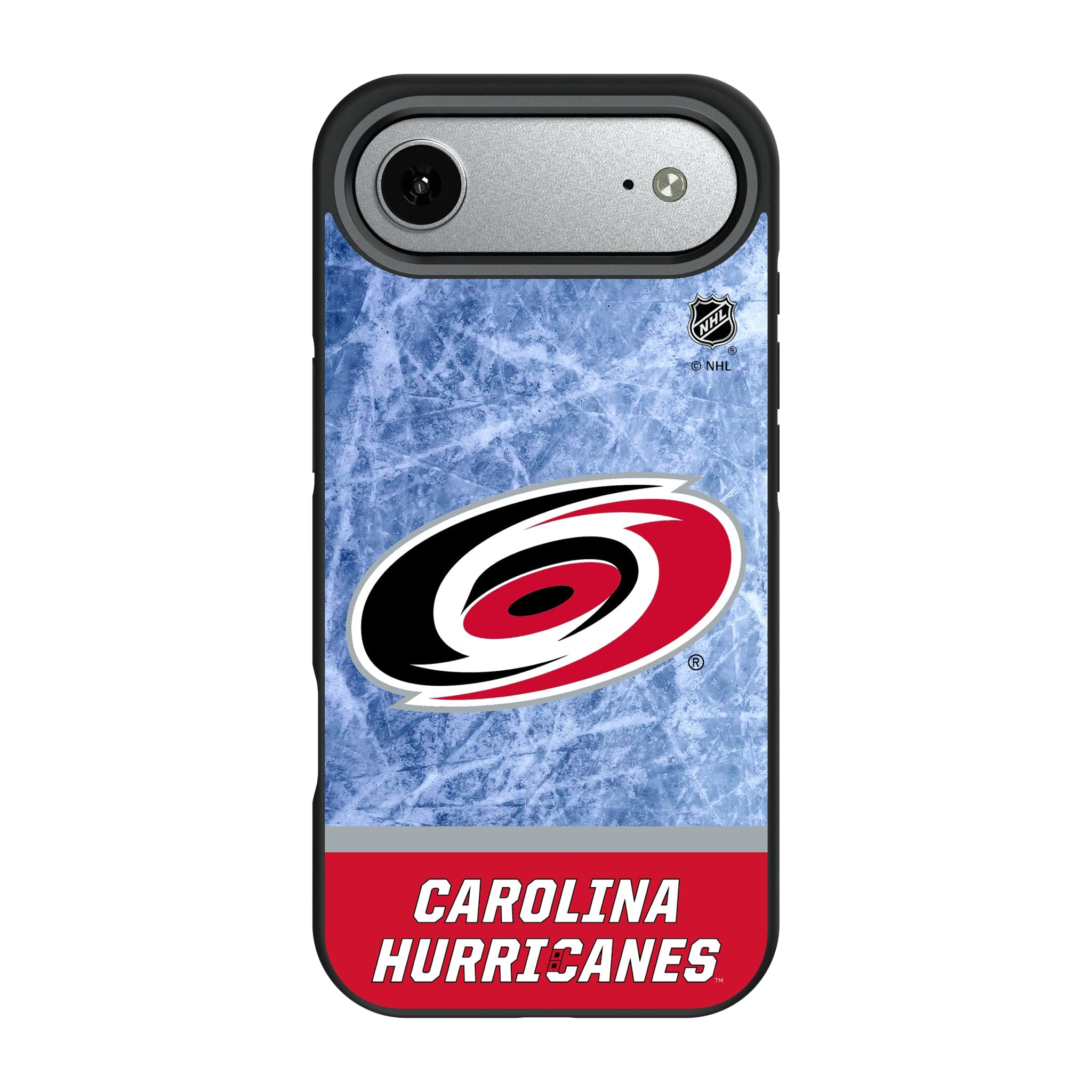 Carolina Hurricanes Ice Wordmark Bump Phone Case 8