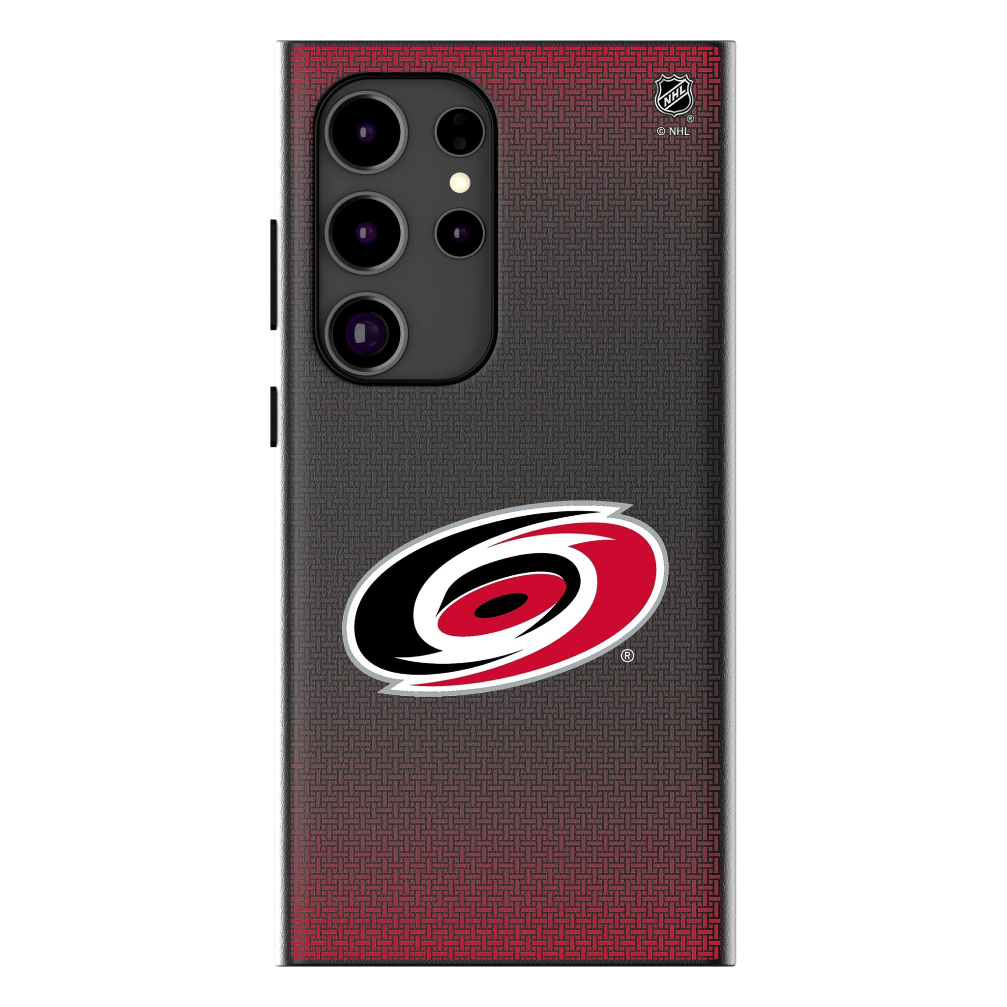 Carolina Hurricanes Linen MagSafe Compatible Phone Case for Samsung Galaxy 16