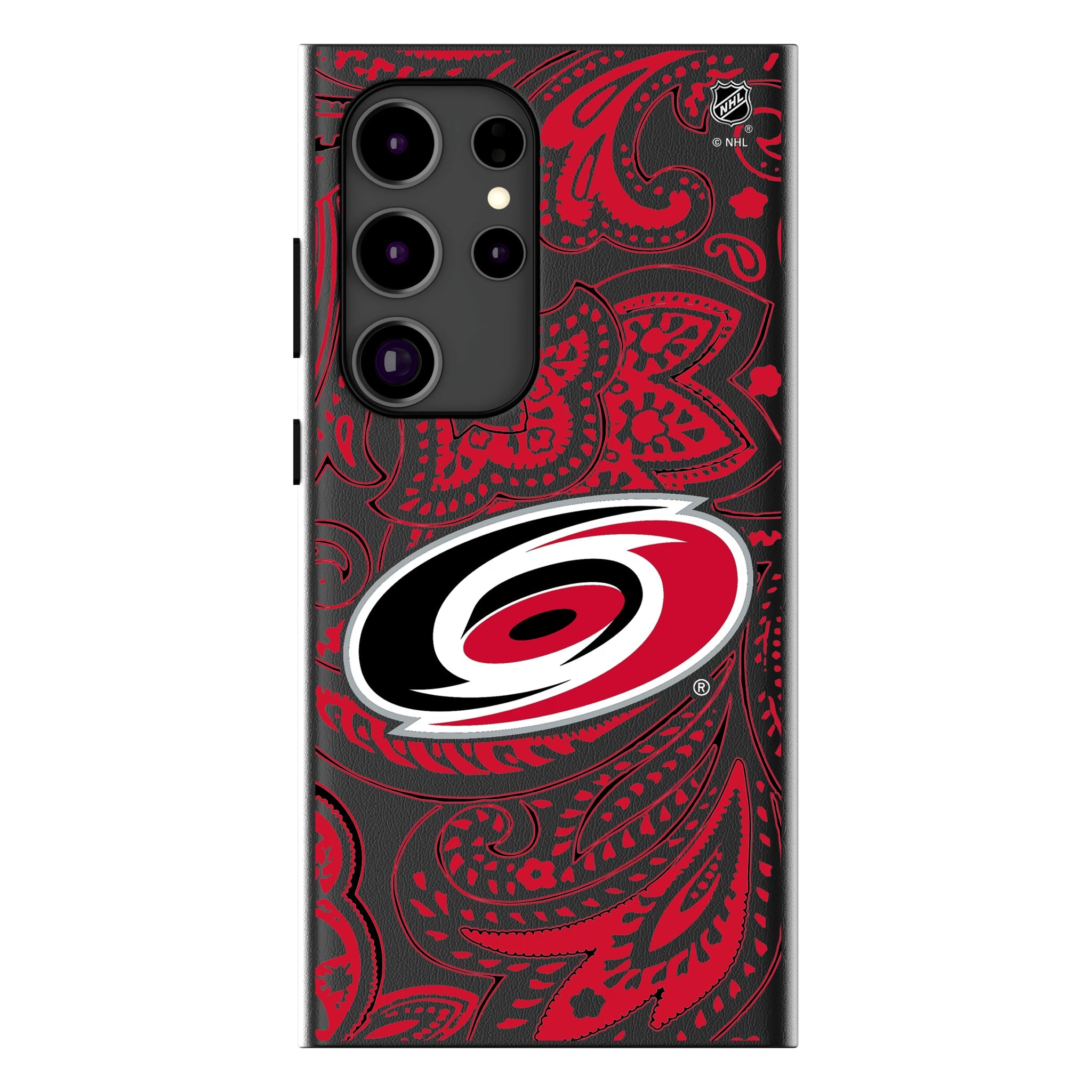 Carolina Hurricanes Paisley MagSafe Compatible Phone Case for Samsung Galaxy 11