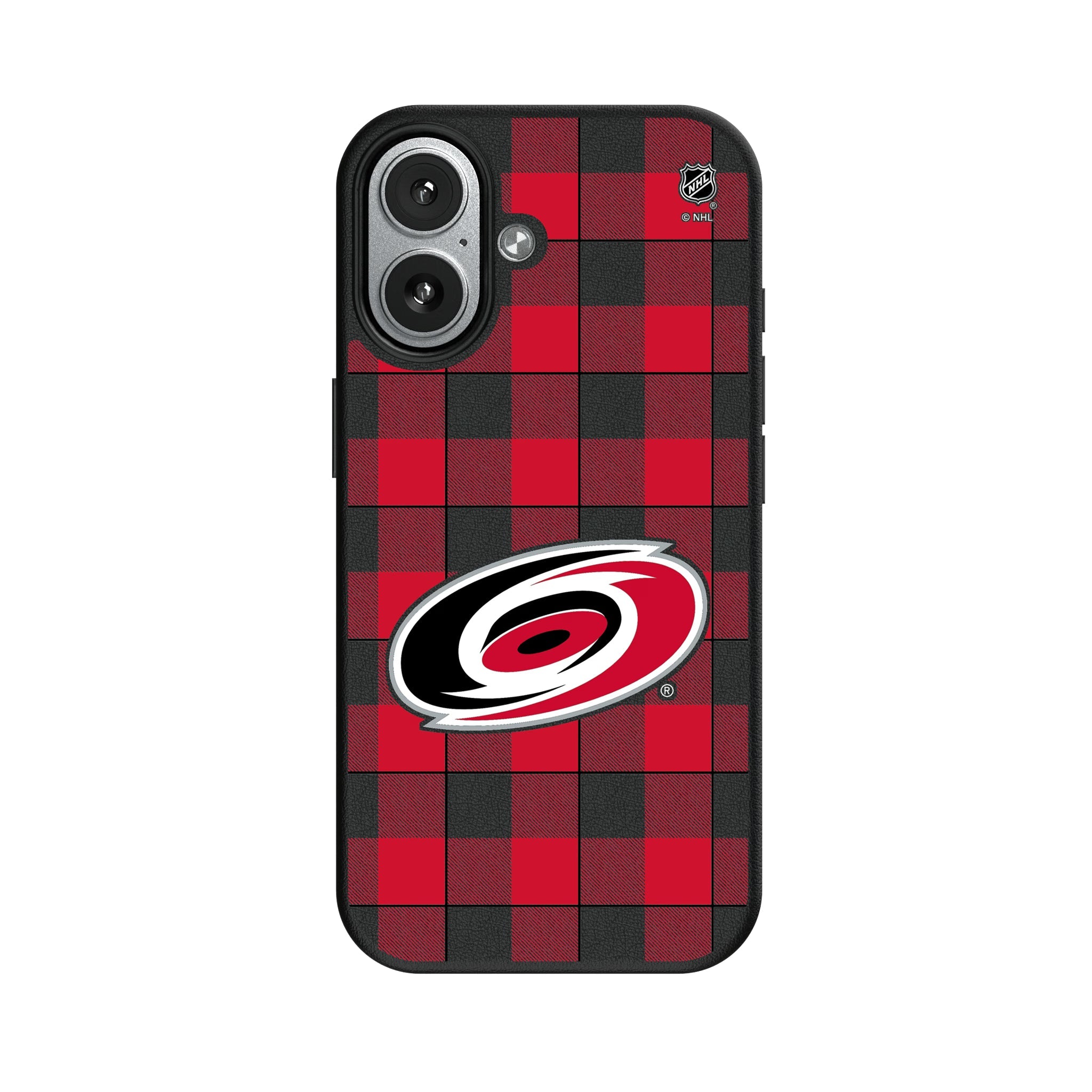 Carolina Hurricanes Plaid MagSafe Compatible Phone Case for Apple iPhone 7