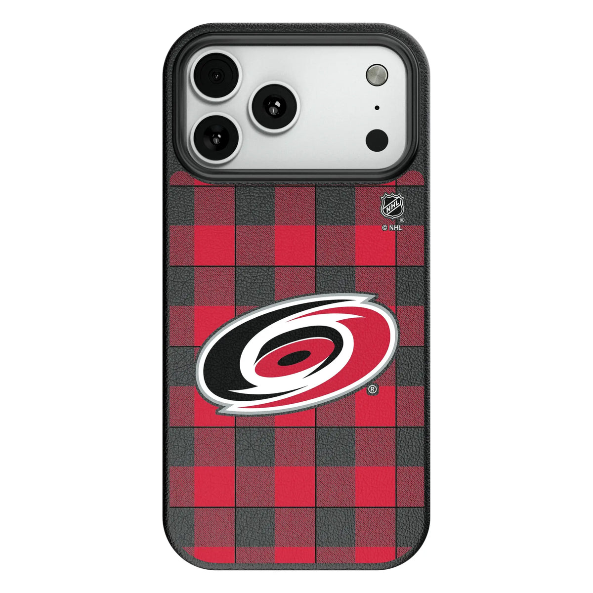 Carolina Hurricanes Plaid MagSafe Compatible Phone Case for Apple iPhone 11