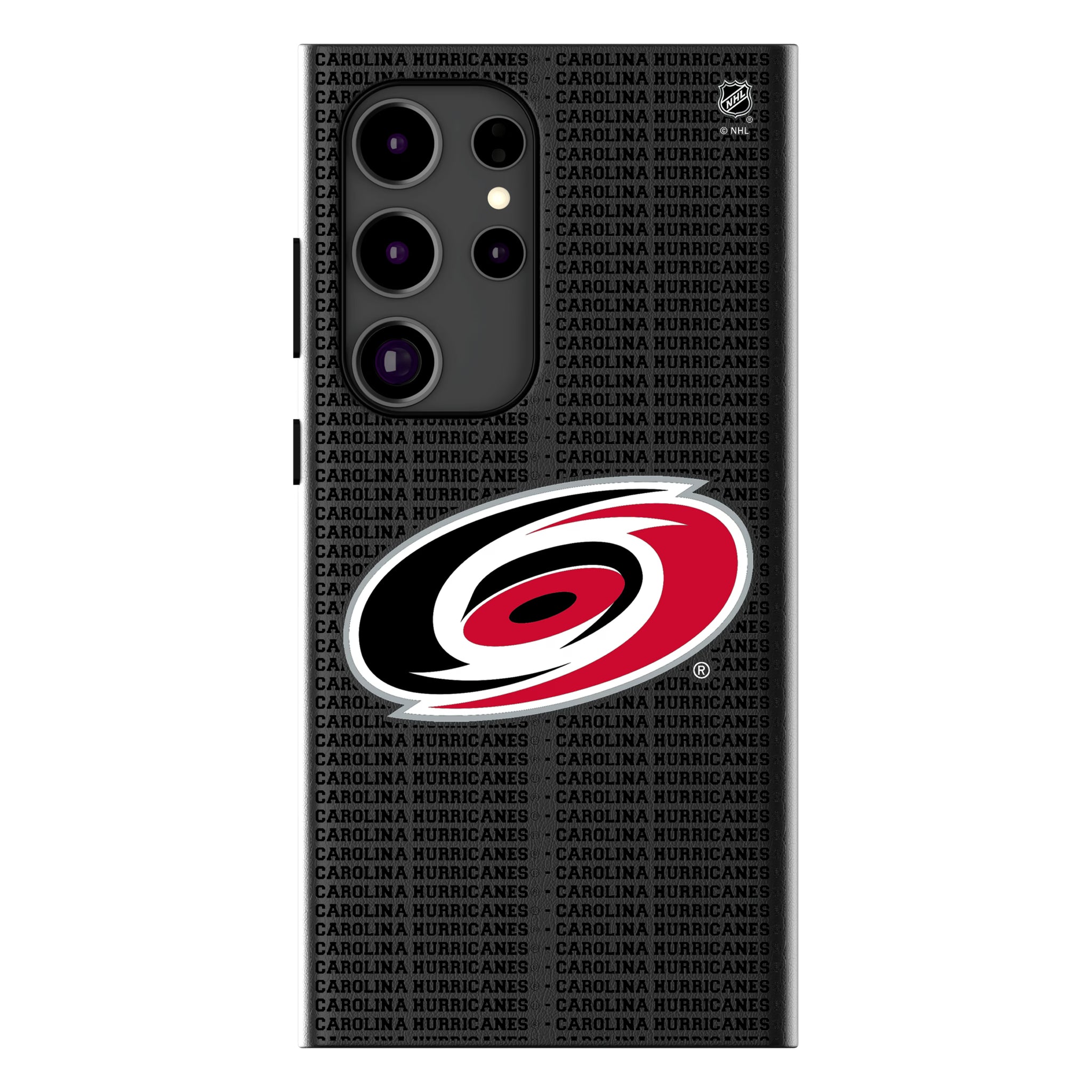 Carolina Hurricanes Text Backdrop MagSafe Compatible Phone Case for Samsung Galaxy 13