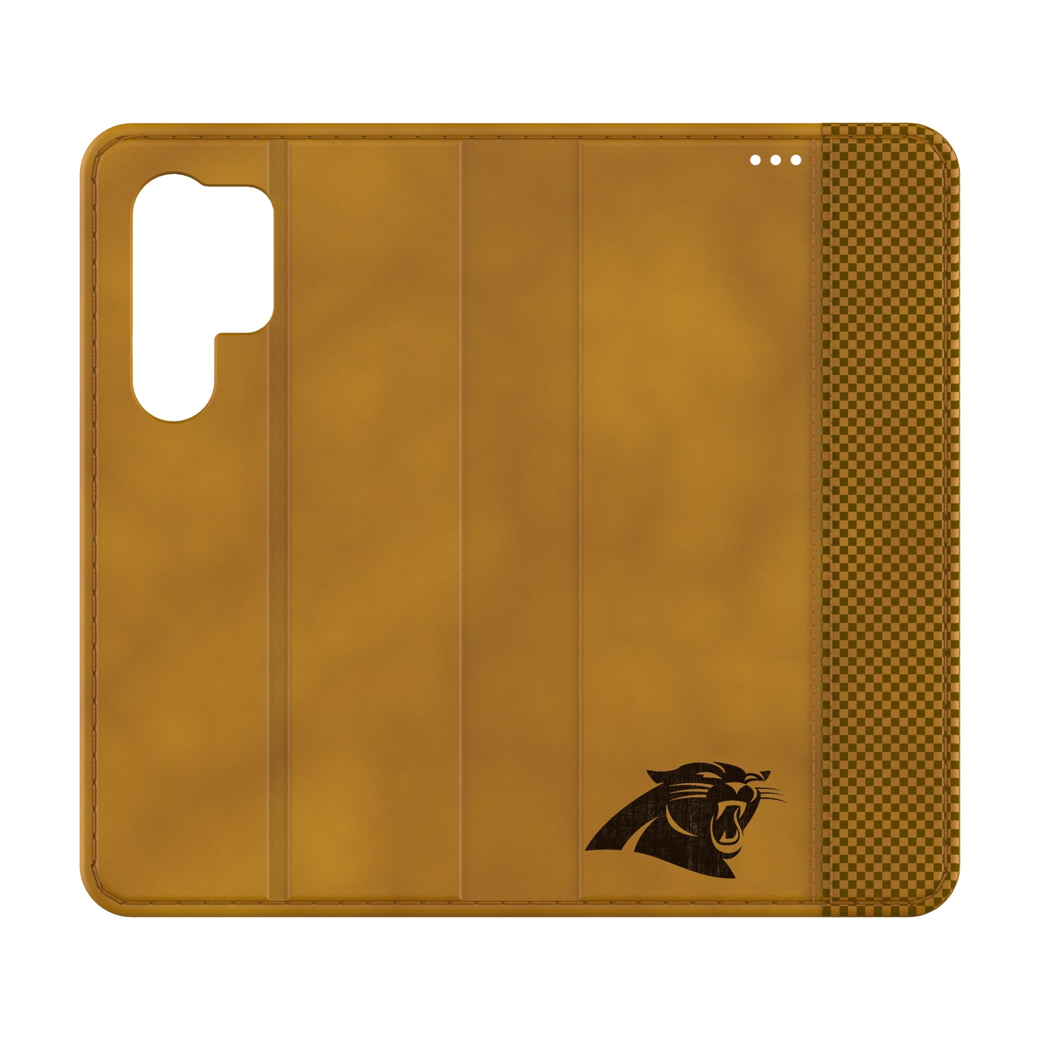 Carolina Panthers Burn Folio Phone Case for Samsung Galaxy 7