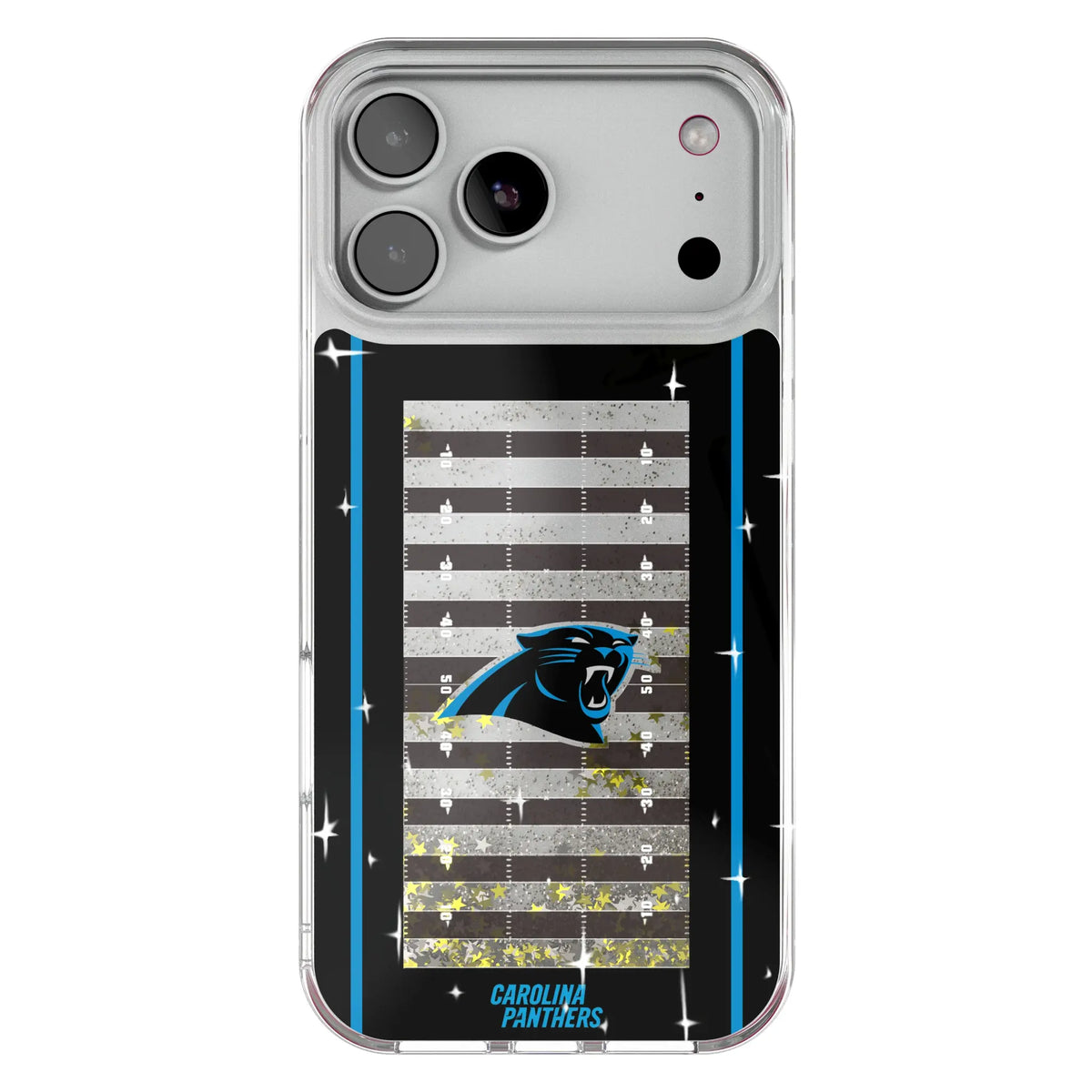 Carolina Panthers Field Glitter Phone Case 19