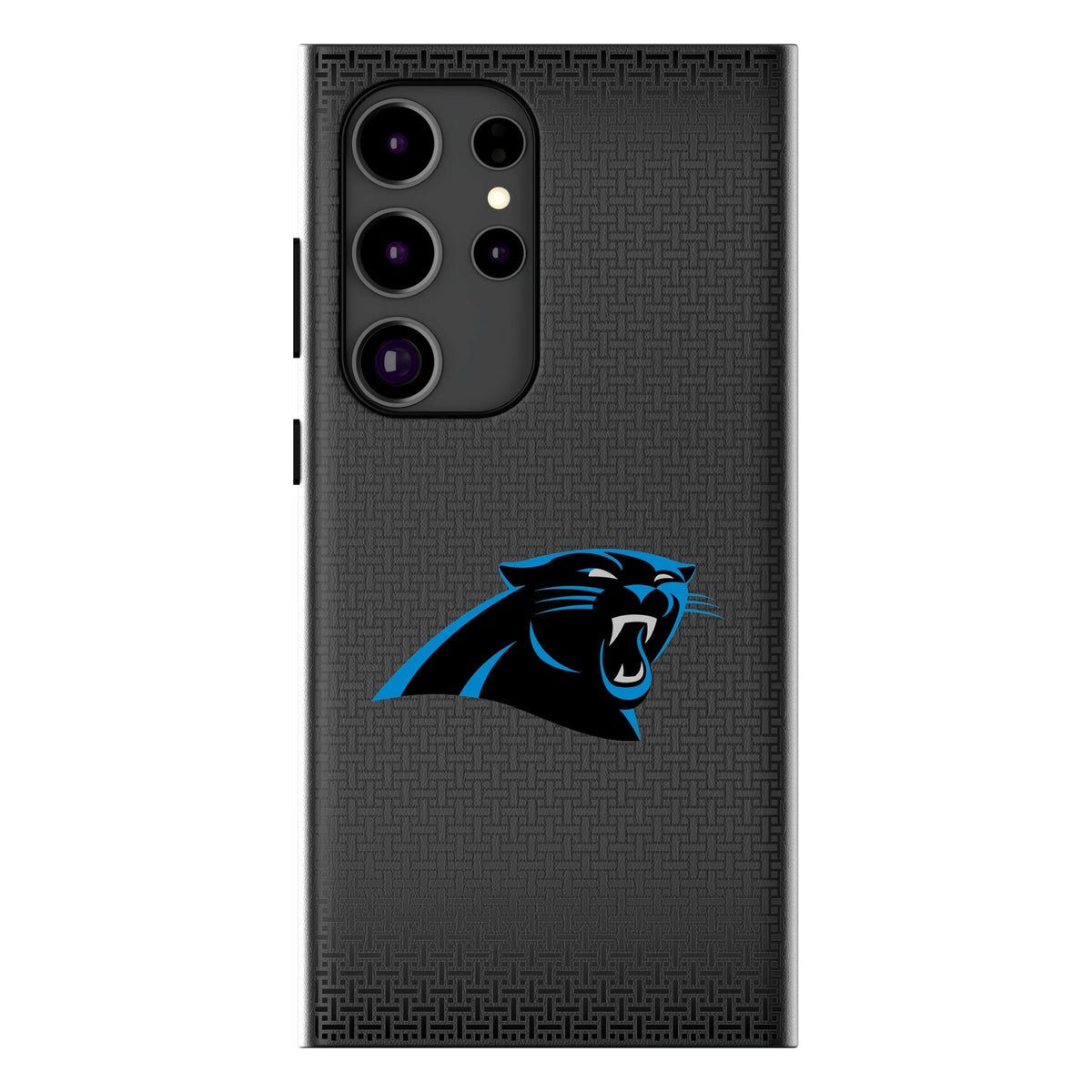 Carolina Panthers Linen MagSafe Compatible Phone Case for Samsung Galaxy 10