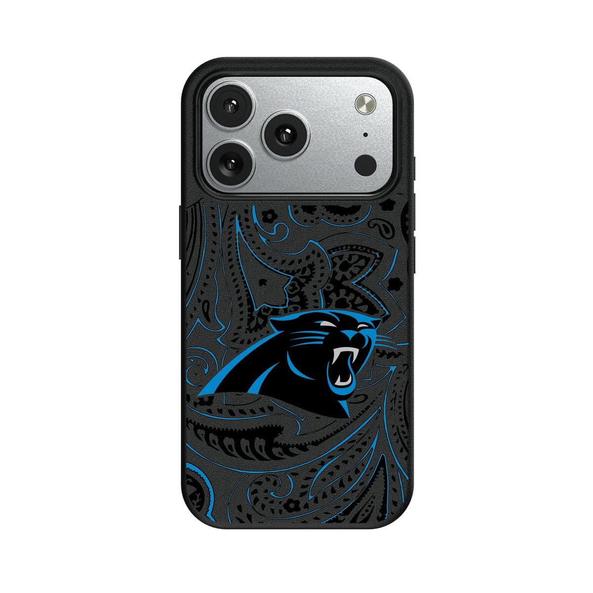 Carolina Panthers Paisley MagSafe Compatible Phone Case for Apple iPhone 9
