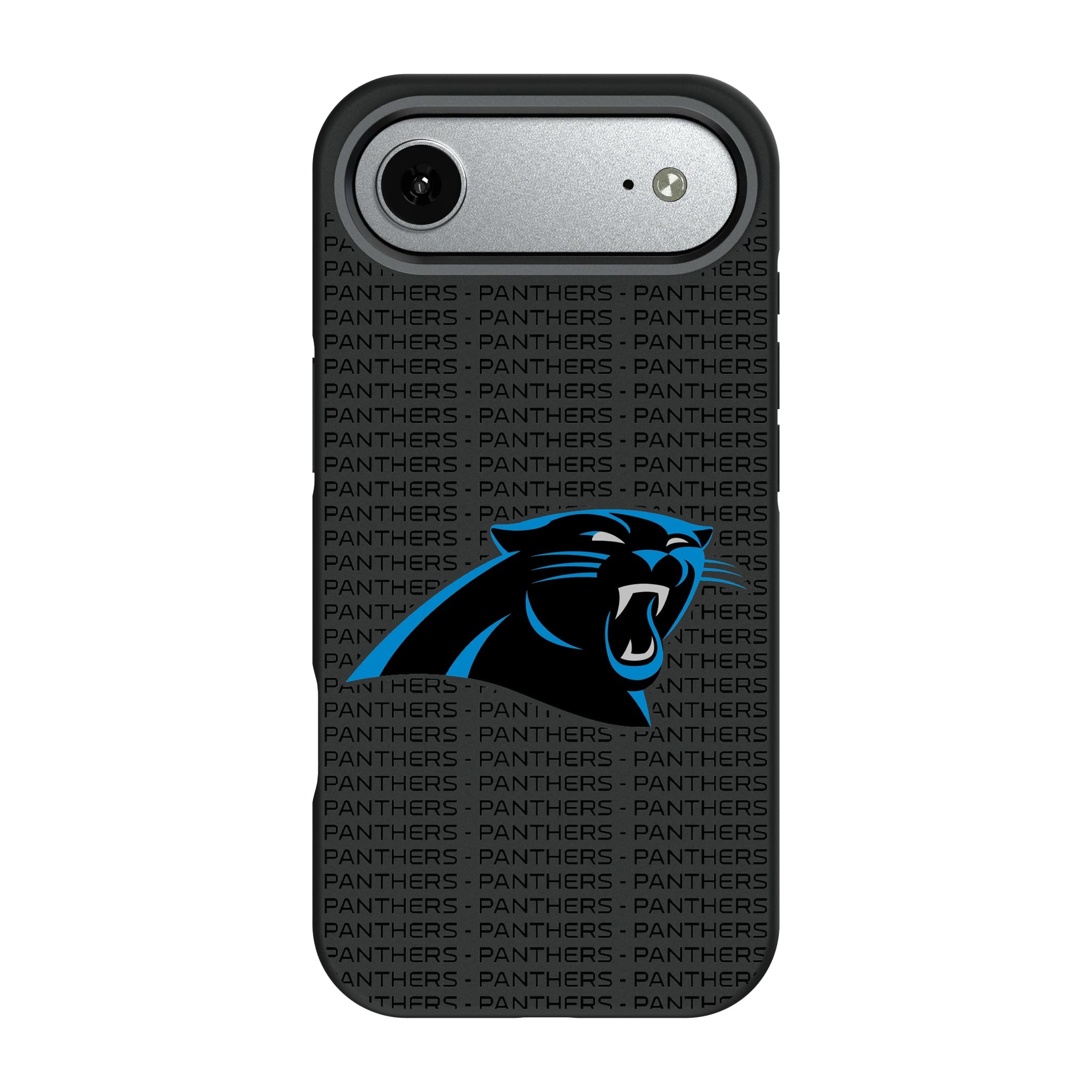 Carolina Panthers Text Backdrop Bump Phone Case 9