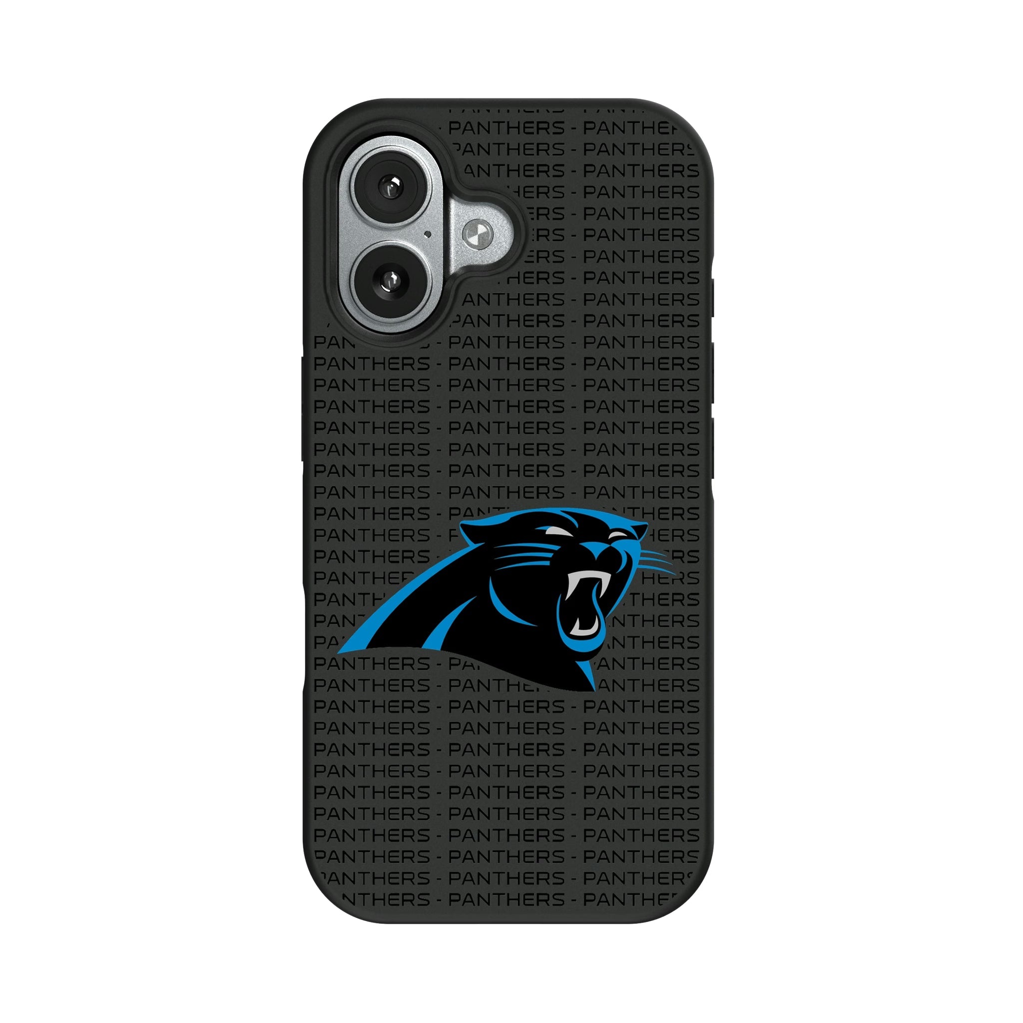 Carolina Panthers Text Backdrop Bump Phone Case 8