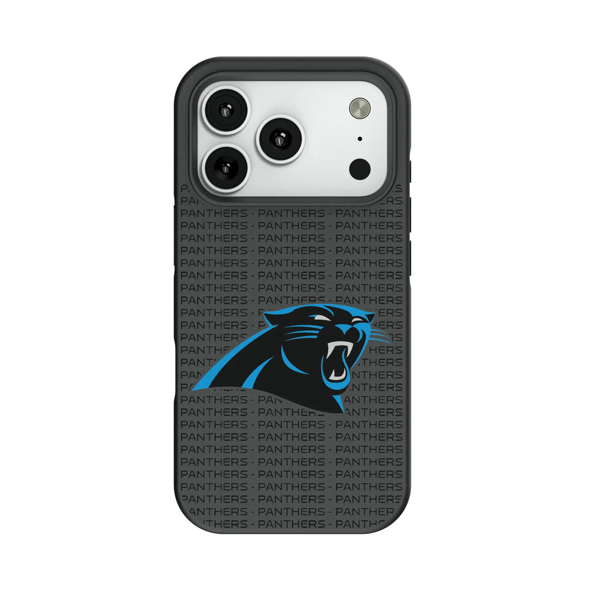 Carolina Panthers Text Backdrop Bump Phone Case 12