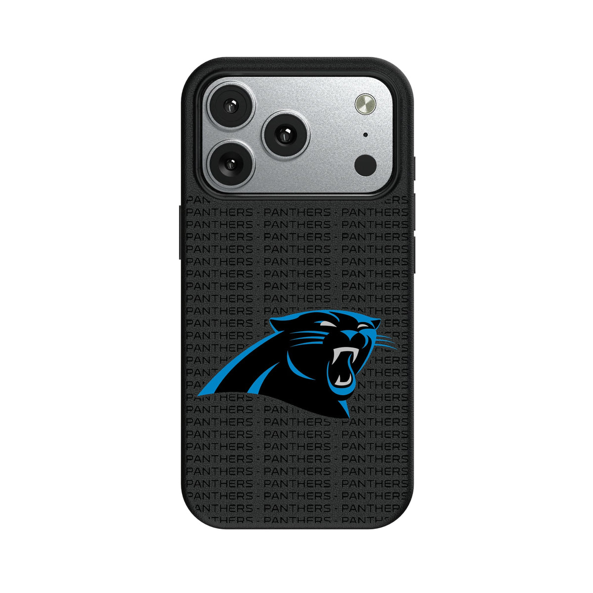 Carolina Panthers Text Backdrop MagSafe Compatible Phone Case for Apple iPhone 8
