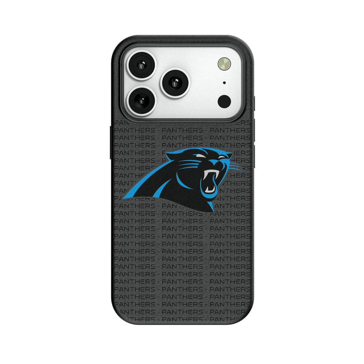 Carolina Panthers Text Backdrop MagSafe Compatible Phone Case for Apple iPhone 11