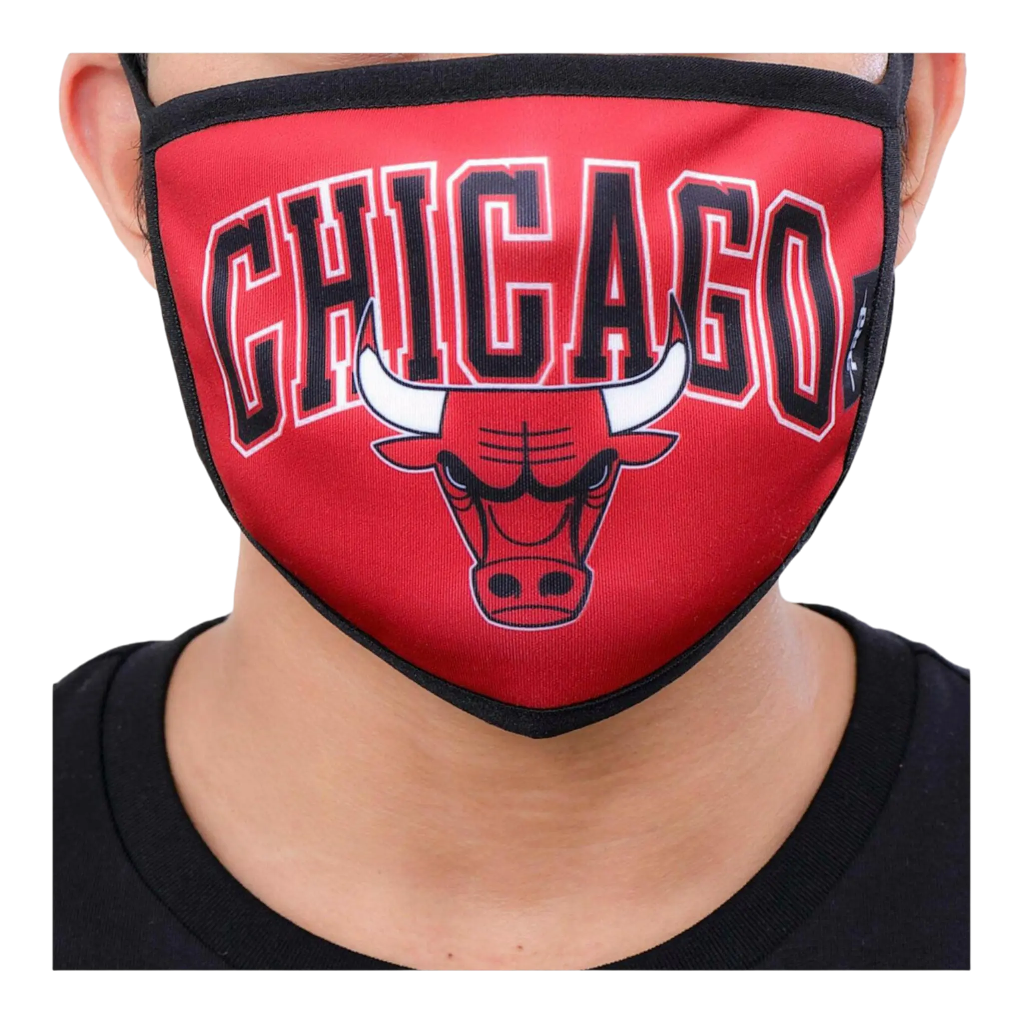 Pro Standard NBA Chicago Bulls Face Covering Mask 2-Pack 1