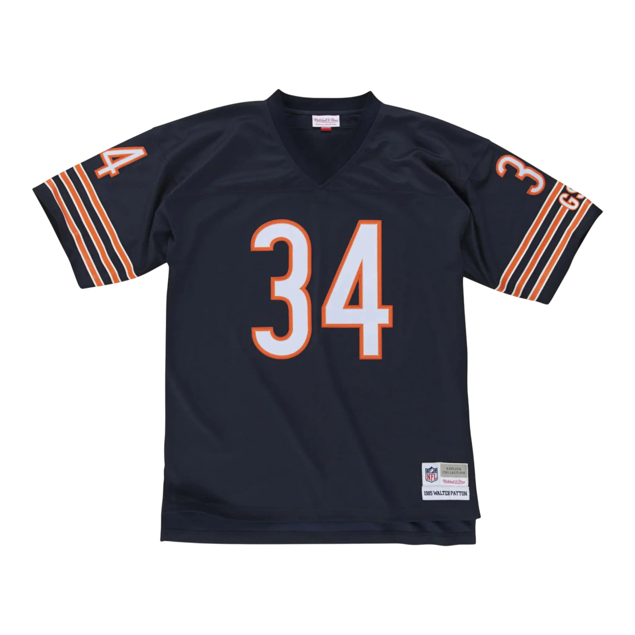 Mitchell & Ness Legacy Chicago Bears 1985 Walter Payton Men Jersey Navy/White/Orange 1