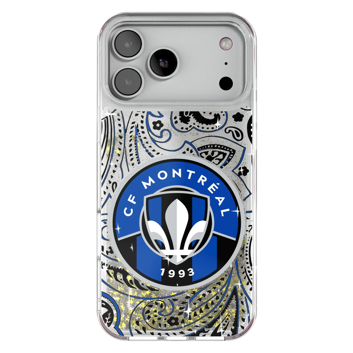 CF Montreal Paisley Glitter Phone Case for Apple iPhone 17 Series 21