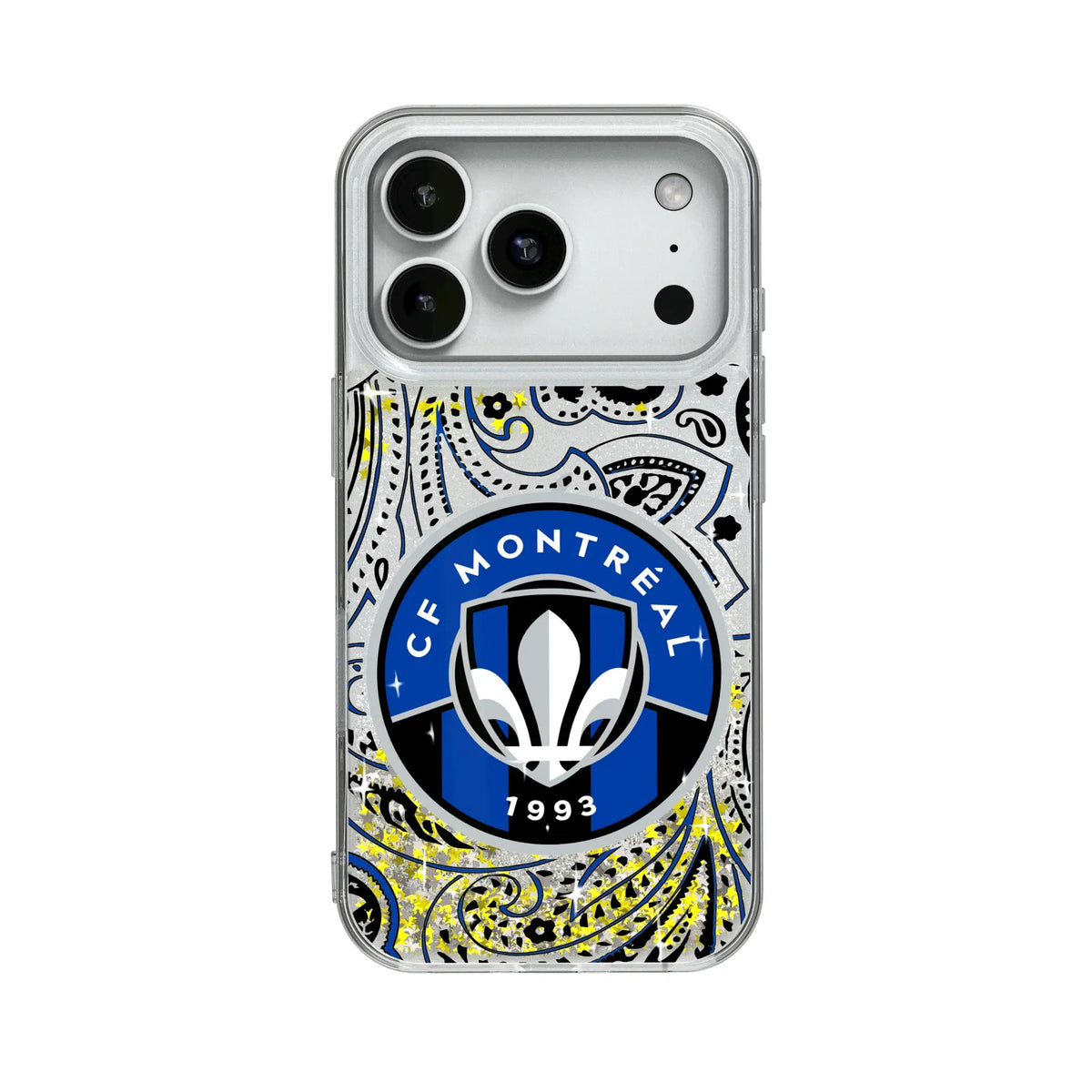 CF Montreal Paisley Glitter Phone Case for Apple iPhone 17 Series 20