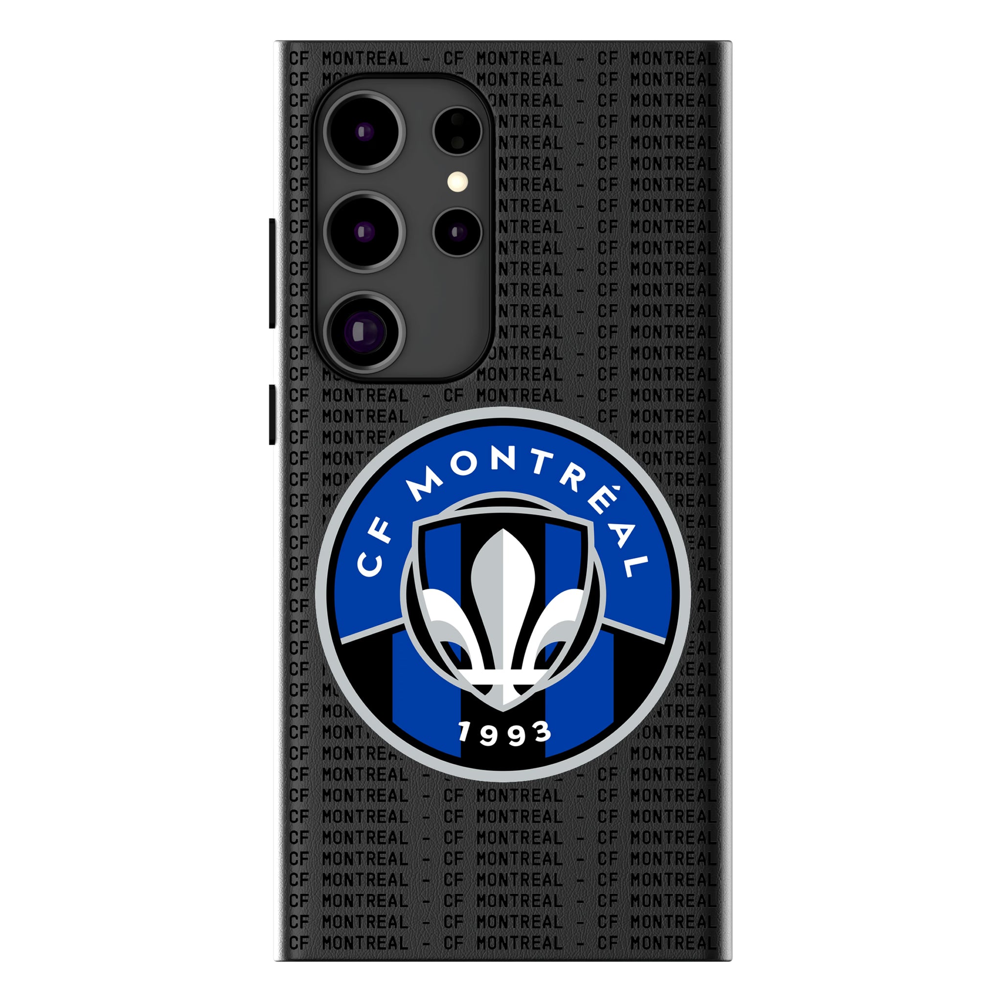CF Montreal Text Backdrop MagSafe Compatible Phone Case for Samsung Galaxy 14