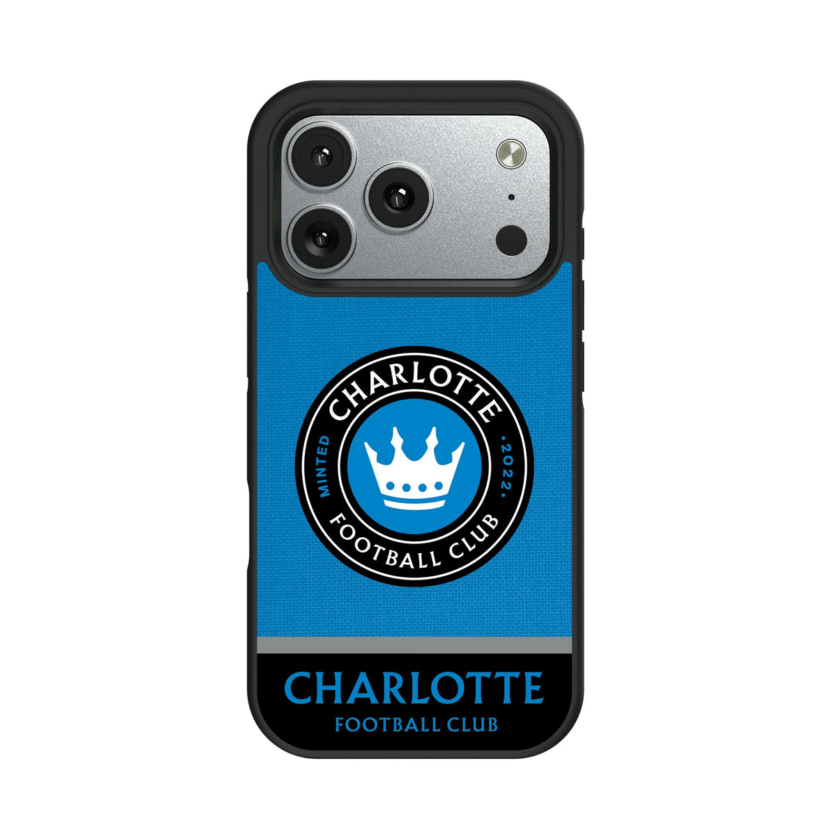 Charlotte FC  Endzone Solid Bump Phone Case 10