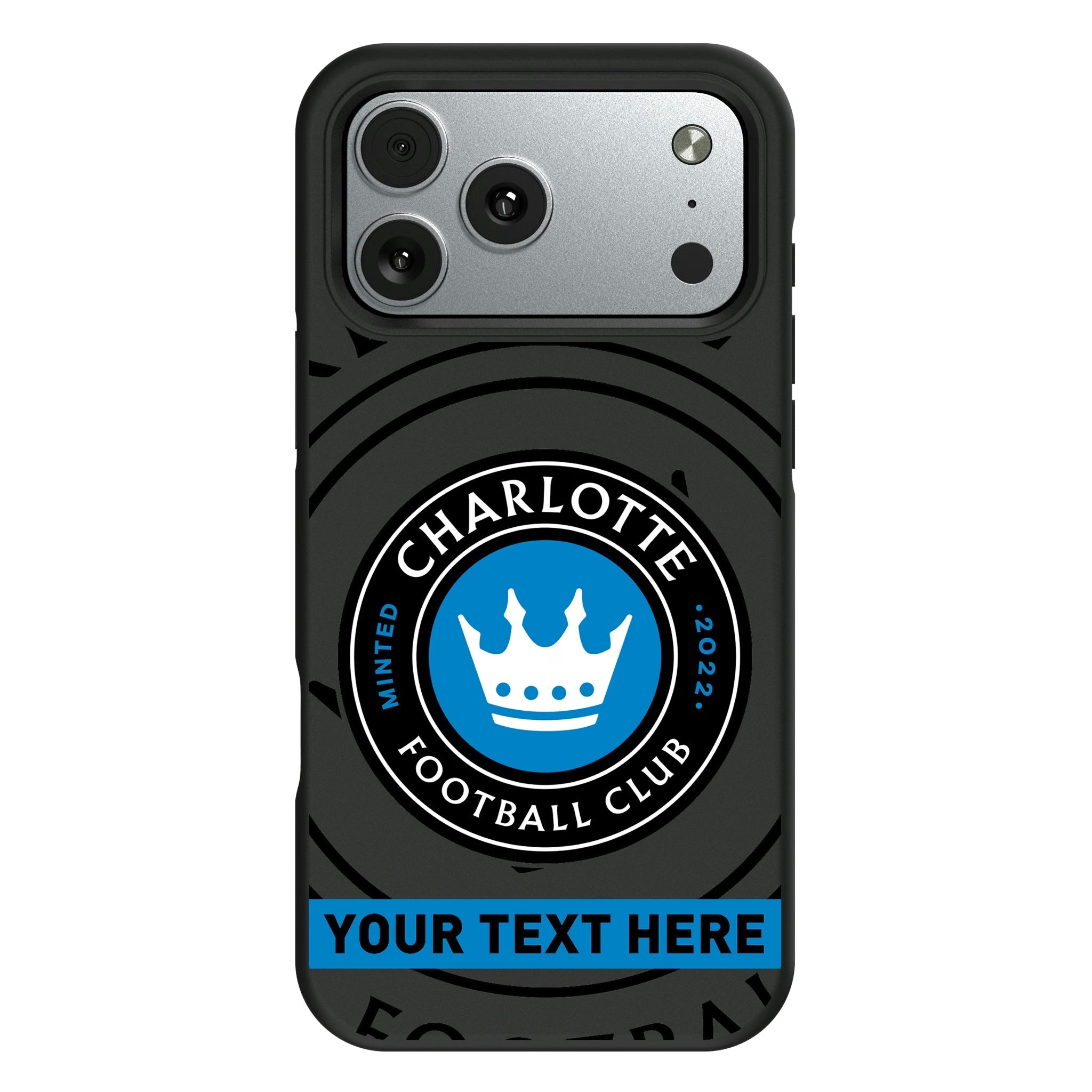 Charlotte FC Personalized Tilt Bump Phone Case for Apple iPhone 12
