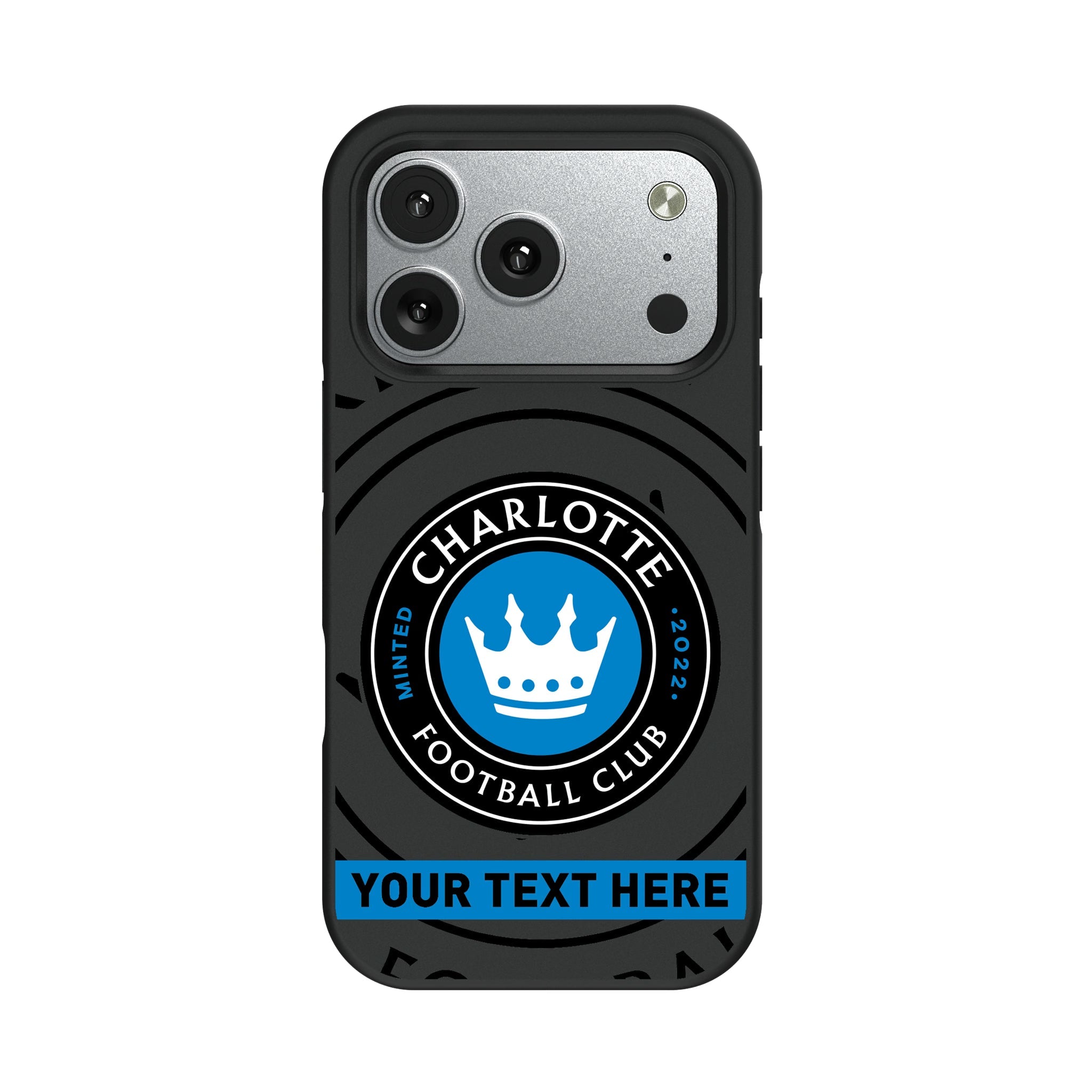 Charlotte FC Personalized Tilt Bump Phone Case for Apple iPhone 11