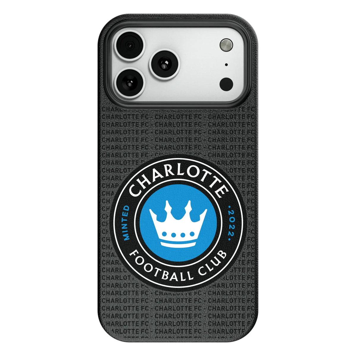 Charlotte FC Text Backdrop MagSafe Compatible Phone Case for Apple iPhone 8