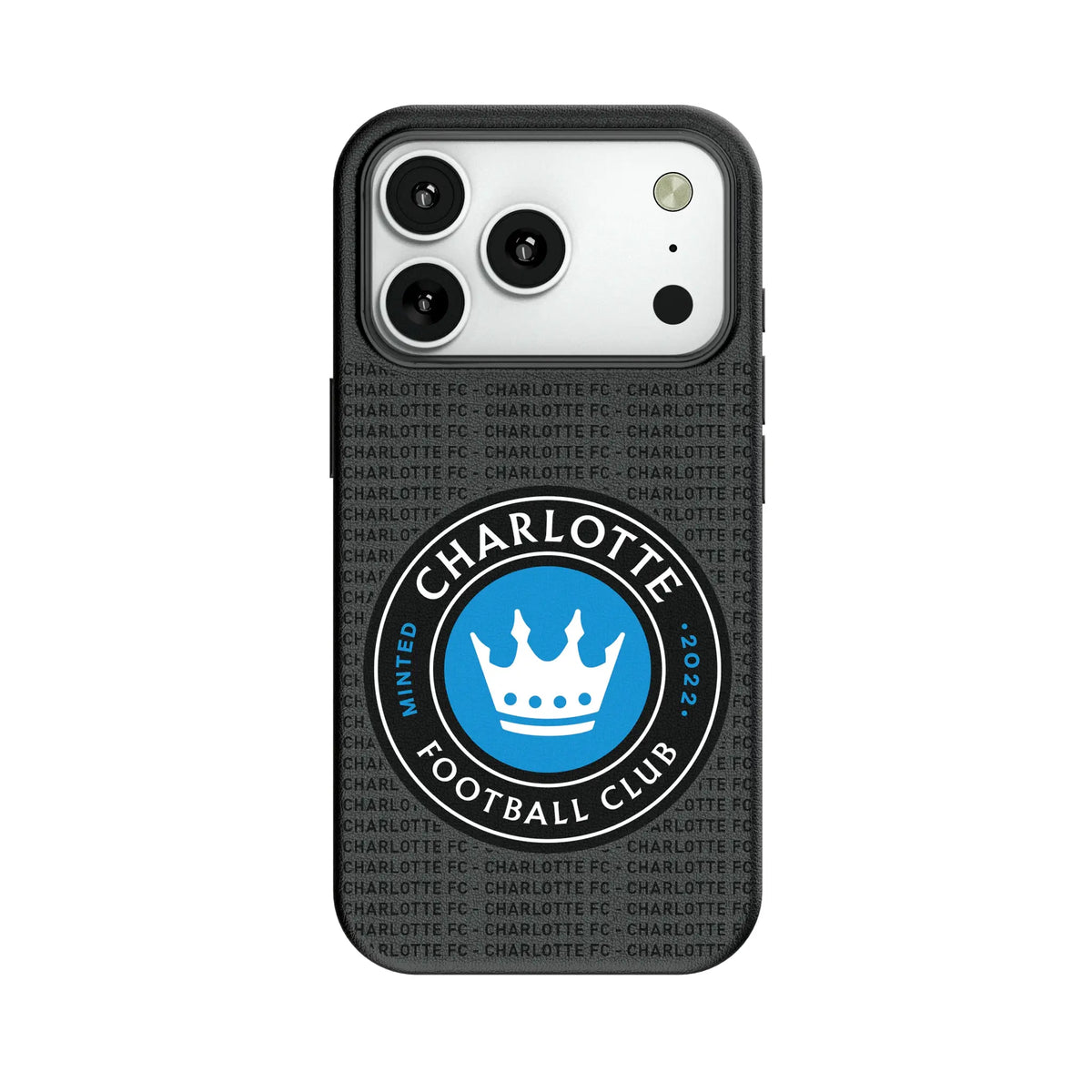 Charlotte FC Text Backdrop MagSafe Compatible Phone Case for Apple iPhone 7