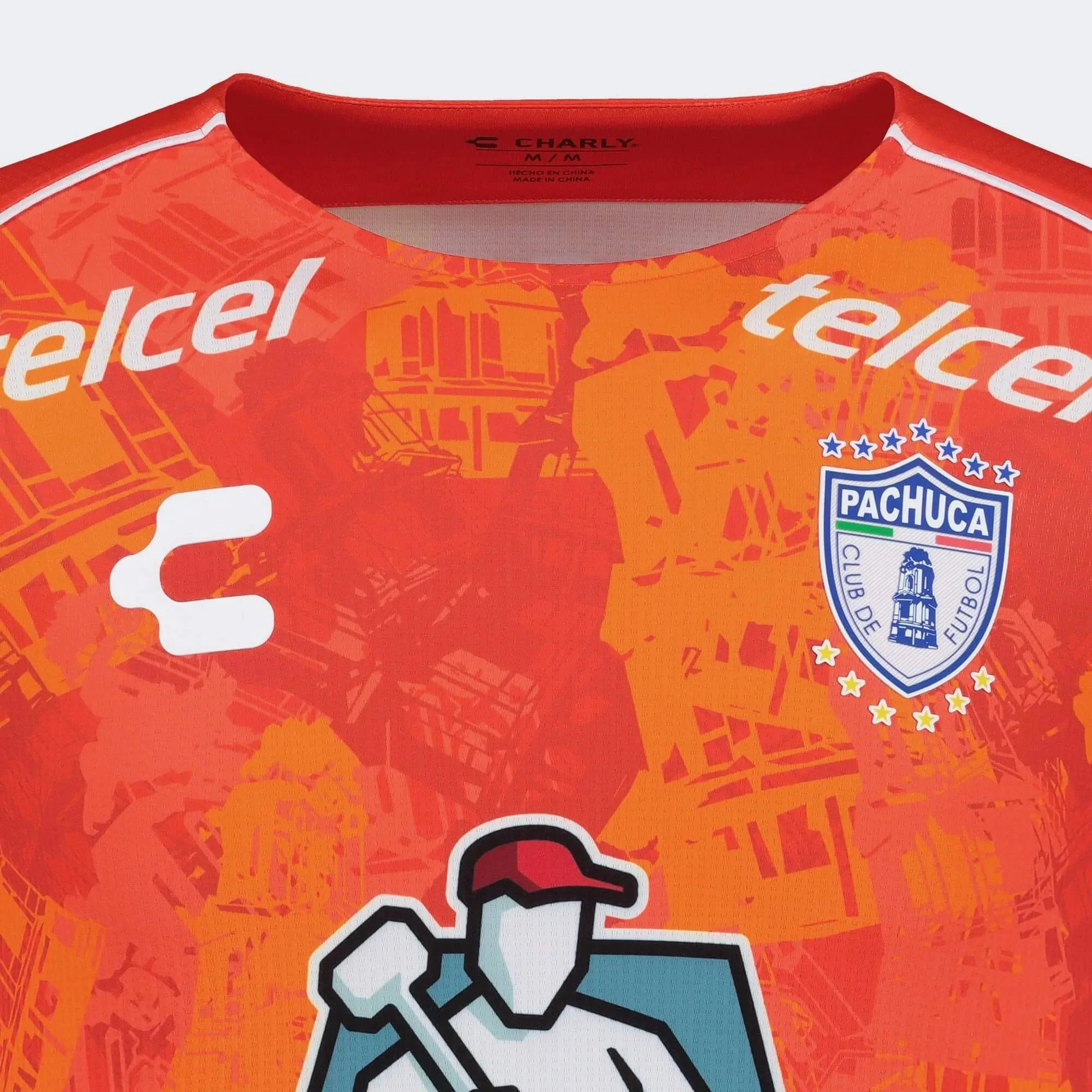 Charly 2024-25 Pachuca Men's Stadium Away Jersey 3