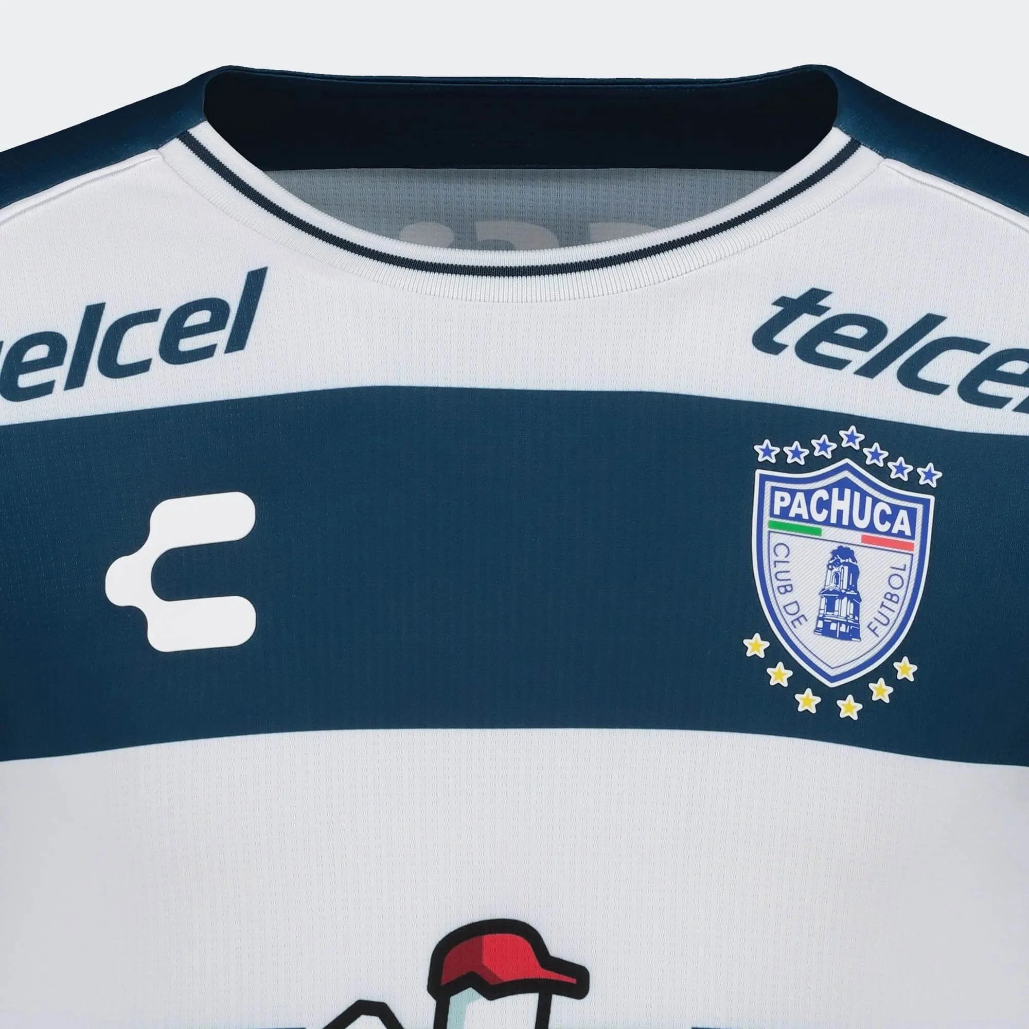 Charly 2024-25 Pachuca Men's Stadium Home Jersey 3