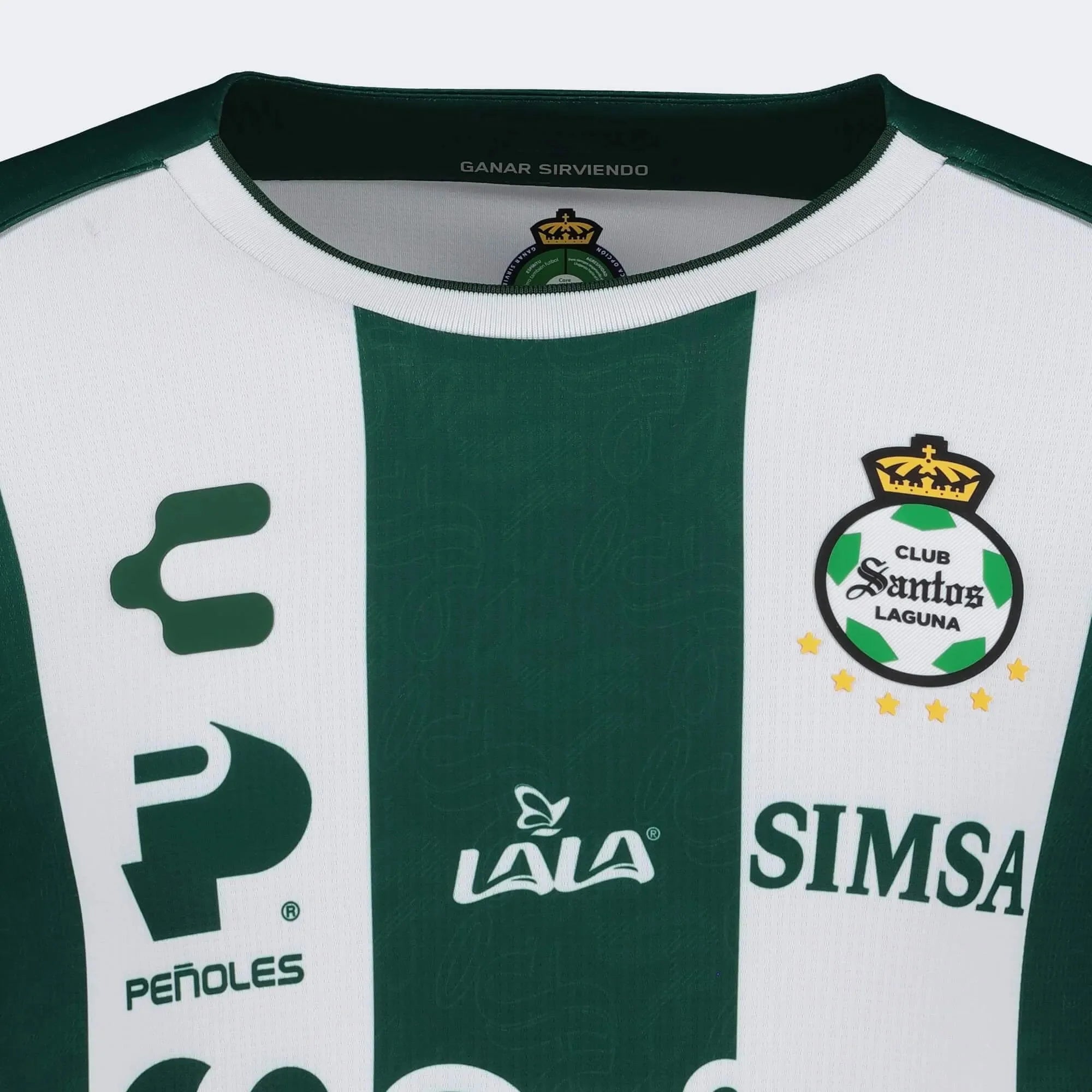 Charly 2024-25 Santos Men's Stadium Home Jersey 3