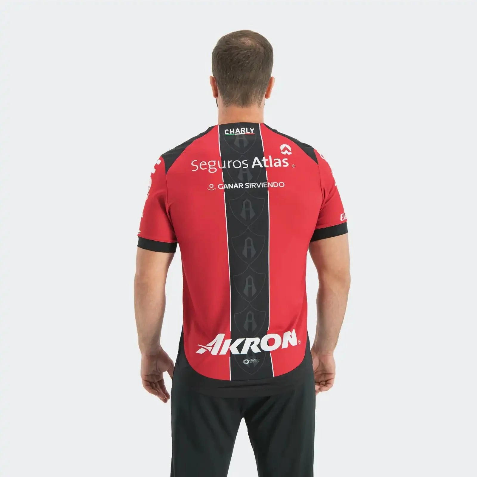 Charly 2025-26 Atlas Men's Stadium Home Soccer Jersey 6