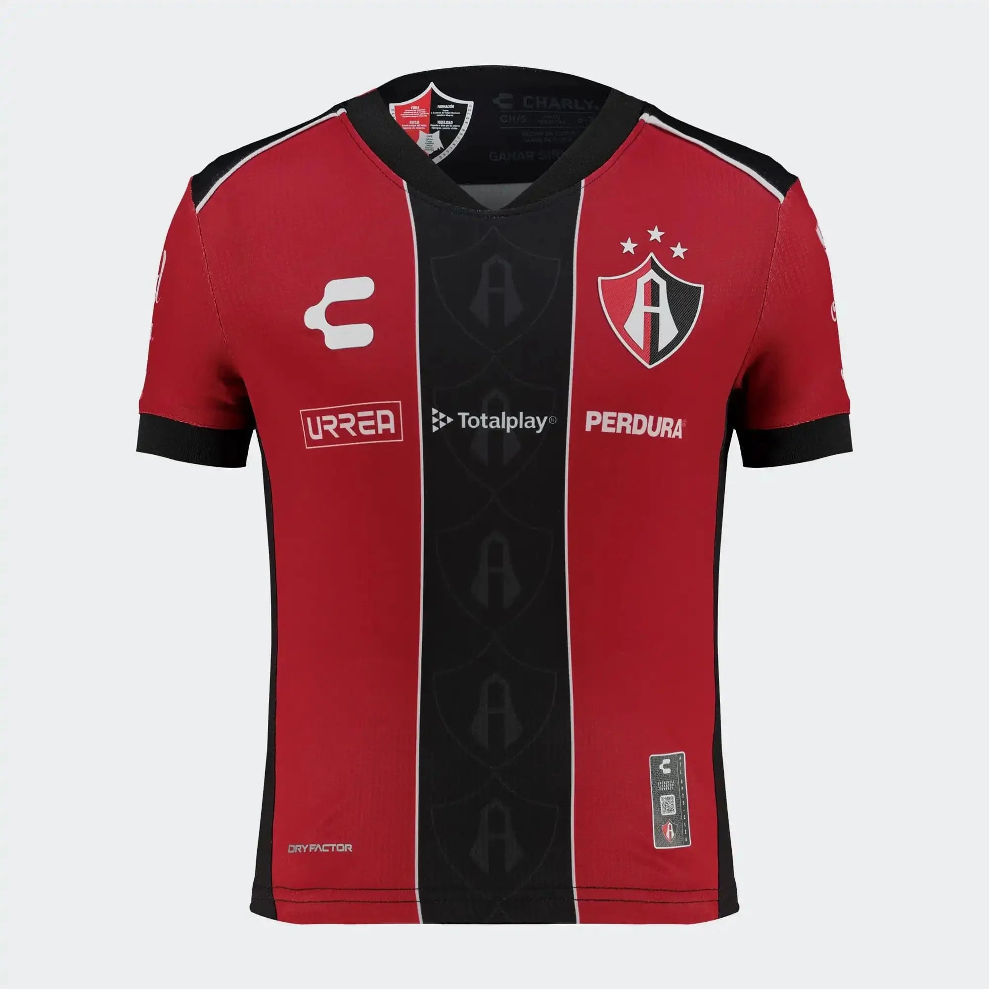 Charly 2025-26 Atlas Youth Stadium Home Soccer Jersey 1