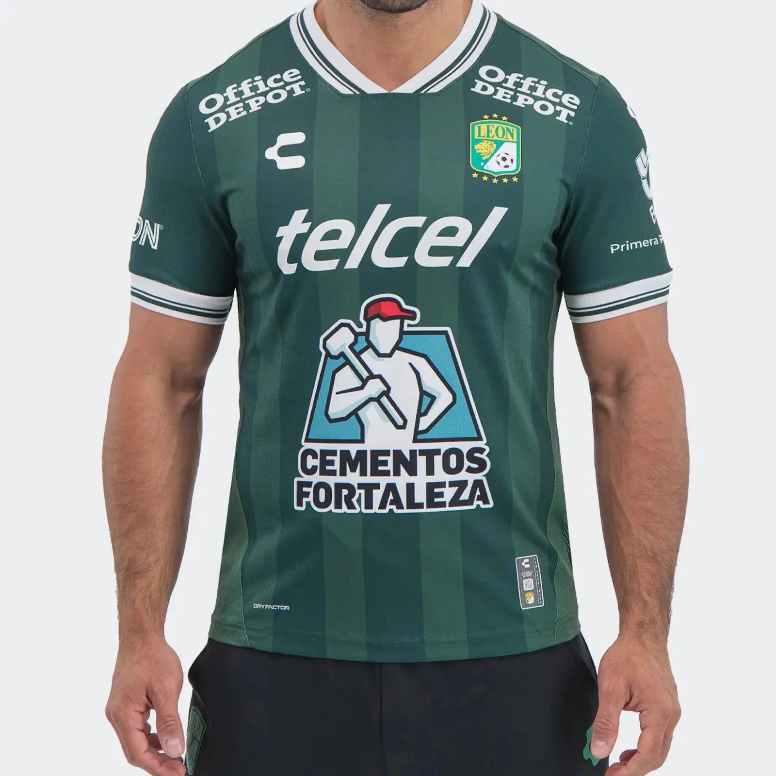 Charly 2025-26 Leon Men's Stadium Home Soccer Jersey 3