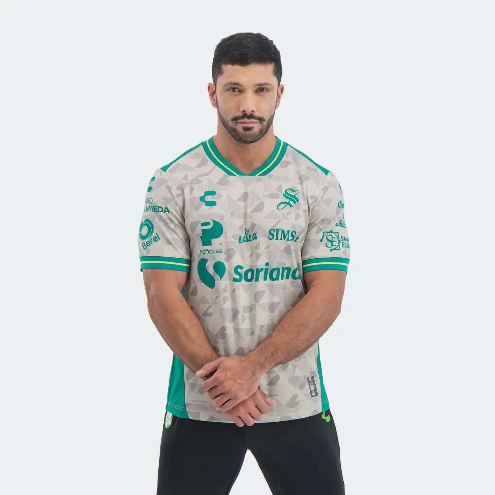 Charly 2025-26 Santos Men's Stadium Away Soccer Jersey 5
