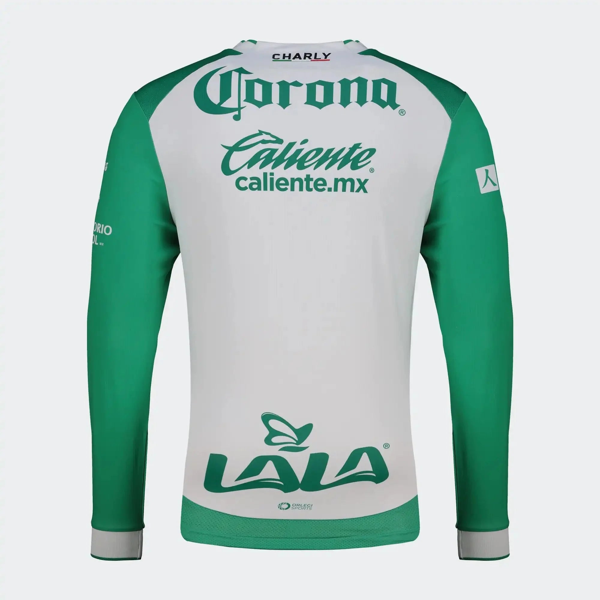 Charly 2025-26 Santos Men's Stadium Home Long-Sleeve Soccer Jersey 2
