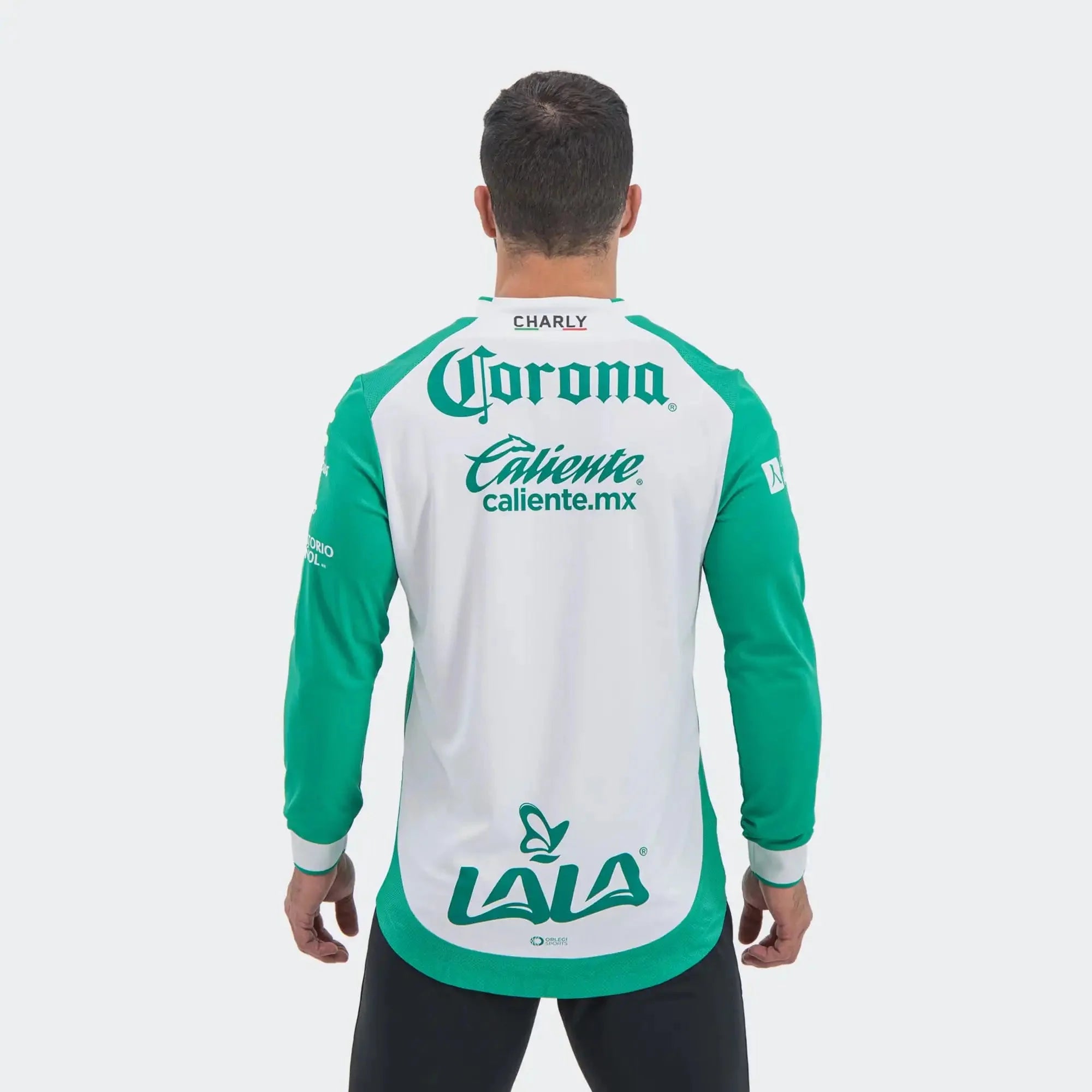 Charly 2025-26 Santos Men's Stadium Home Long-Sleeve Soccer Jersey 6
