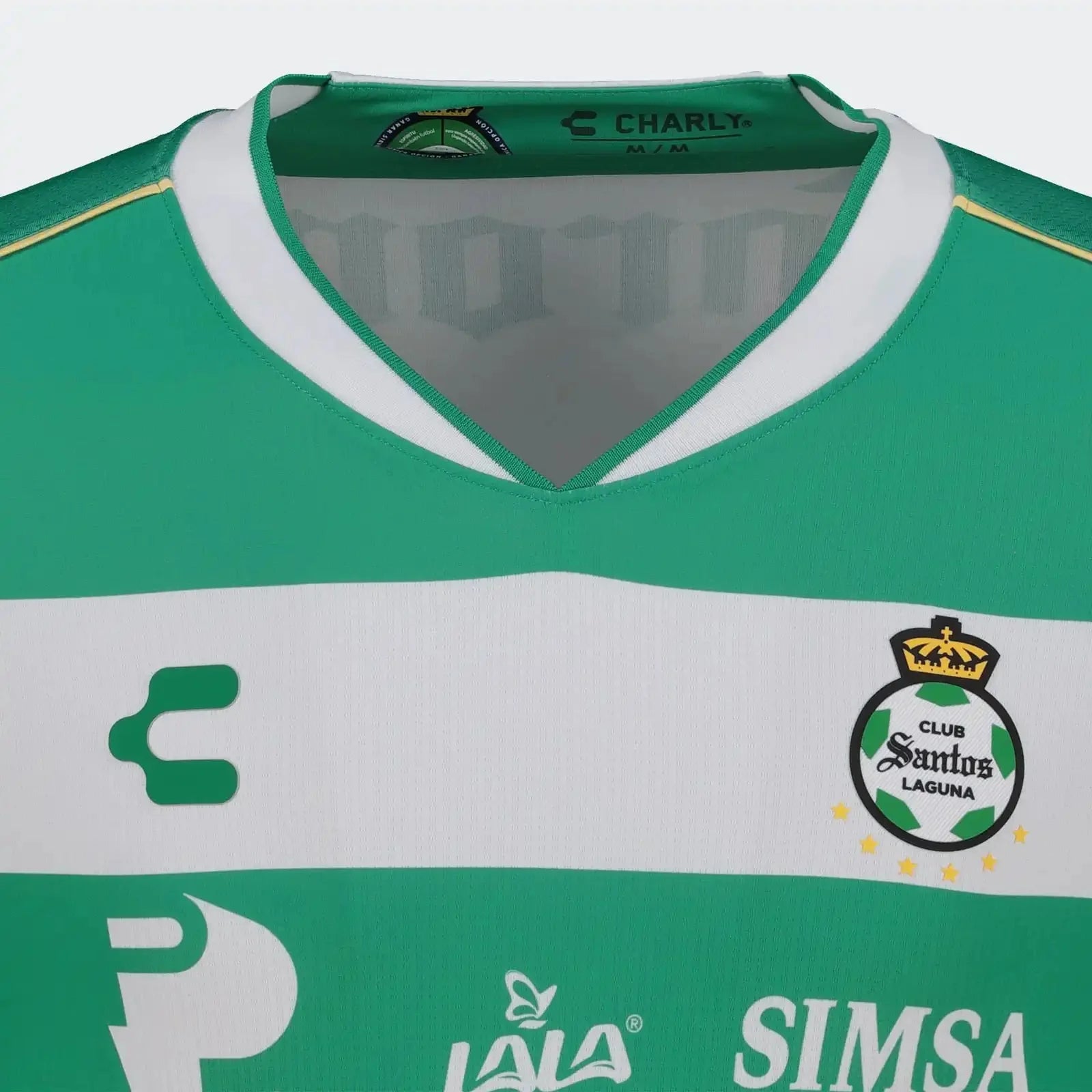 Charly 2025-26 Santos Men's Stadium Home Soccer Jersey 6