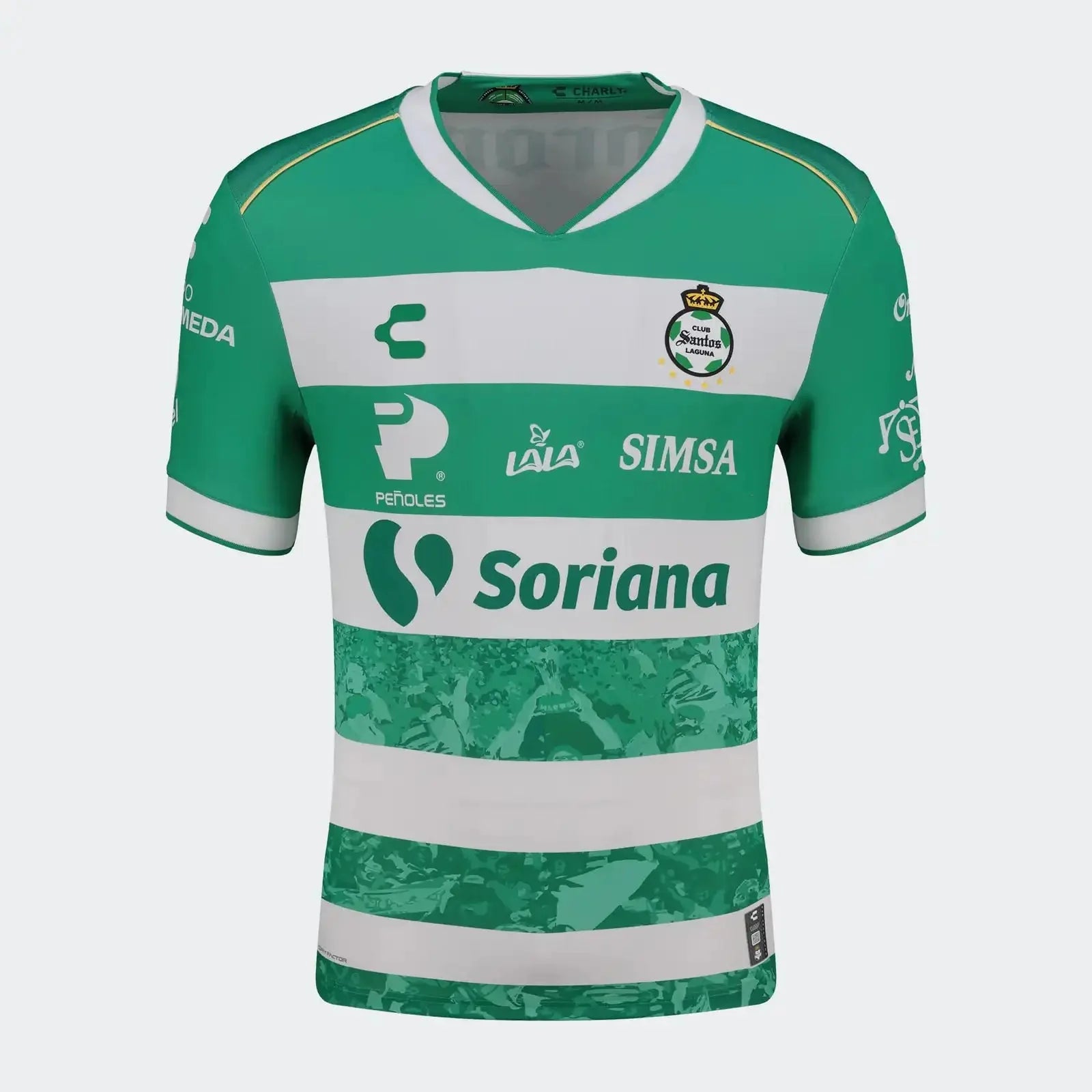 Charly 2025-26 Santos Men's Stadium Home Soccer Jersey 1