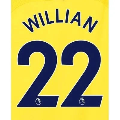 Chelsea 2018/19 Away Willian #22 Jersey Name Set 1
