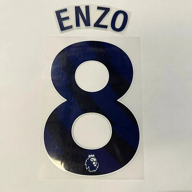 Chelsea 2023-Away ENZO #8 Youth Official Name Set-Navy 1