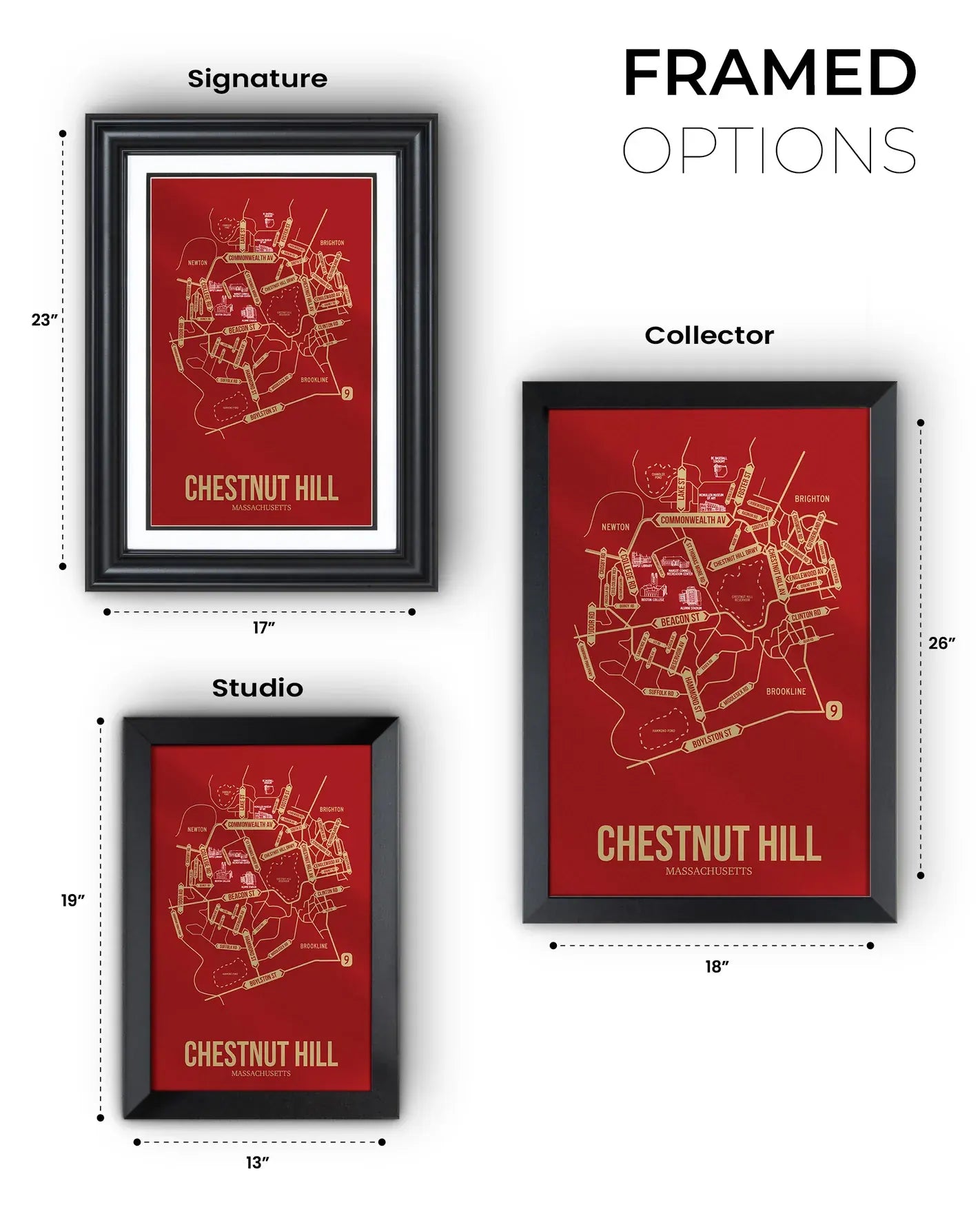 Chestnut Hill, Massachusetts street map 15