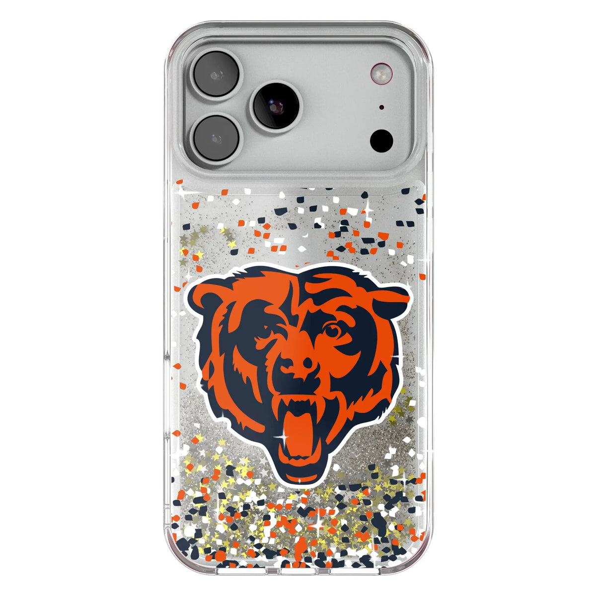 Chicago Bears Confetti Glitter Phone Case 20