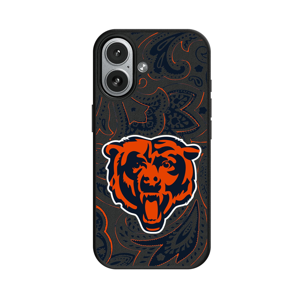 Chicago Bears Paisley MagSafe Compatible Phone Case for Apple iPhone 7