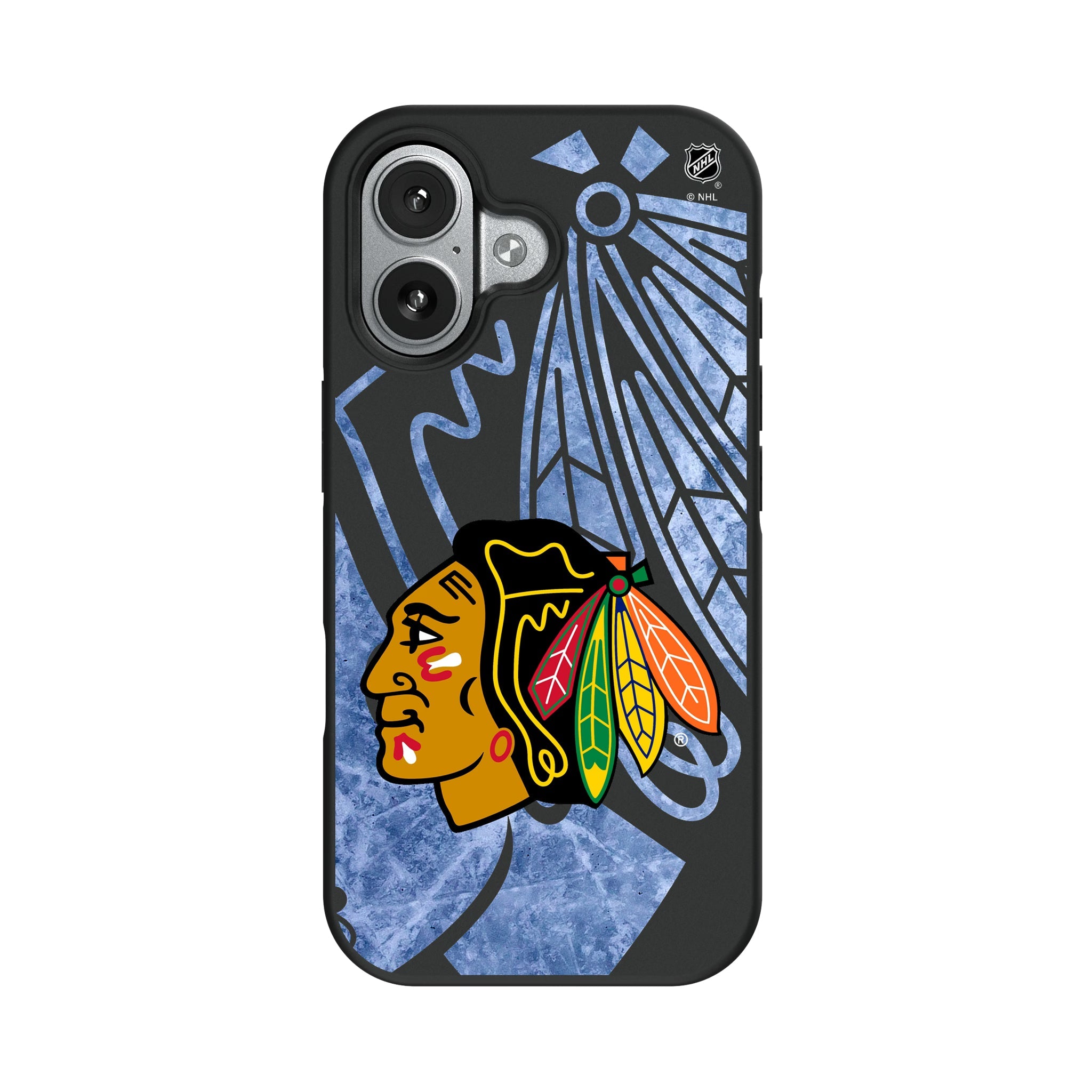 Chicago Blackhawks Ice Tilt Bump Phone Case 8